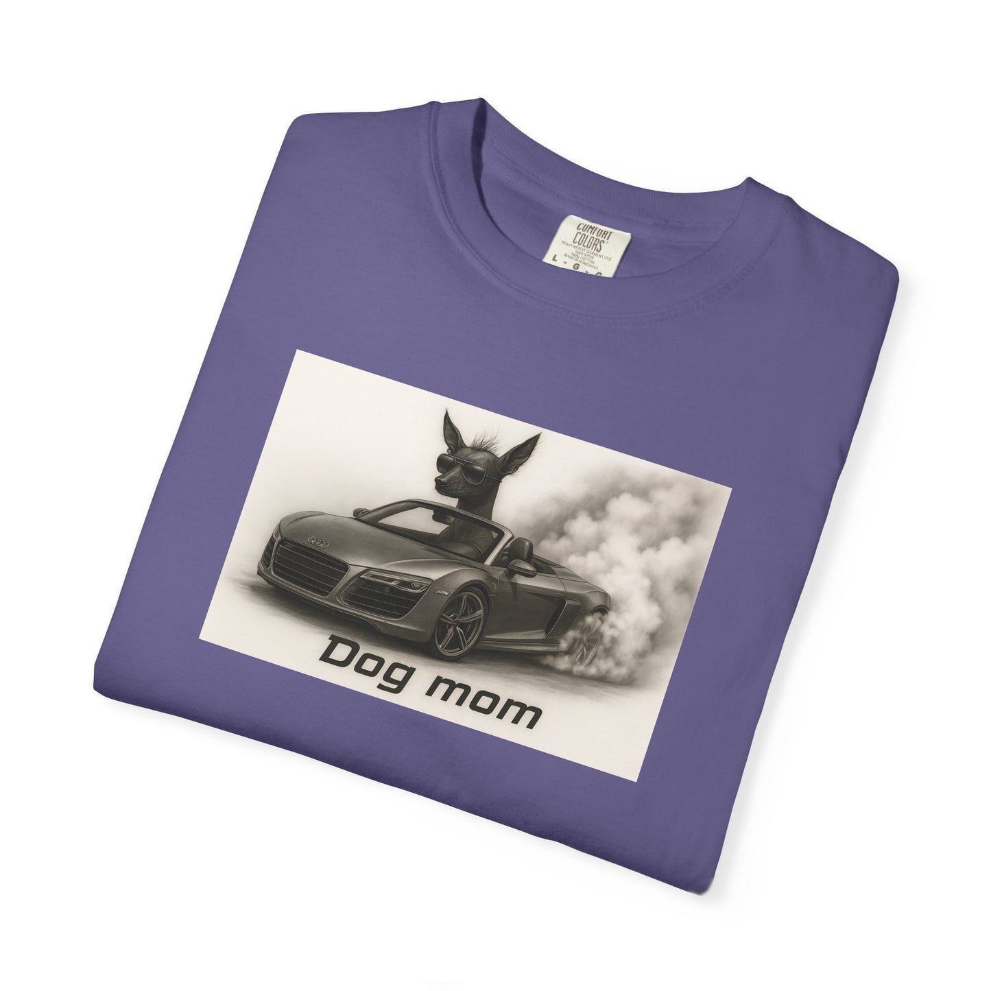 Dog Mom - Mexican Hairless - “Cool Dogs in Cool Cars” T-Shirt Collection! 🐶🚗