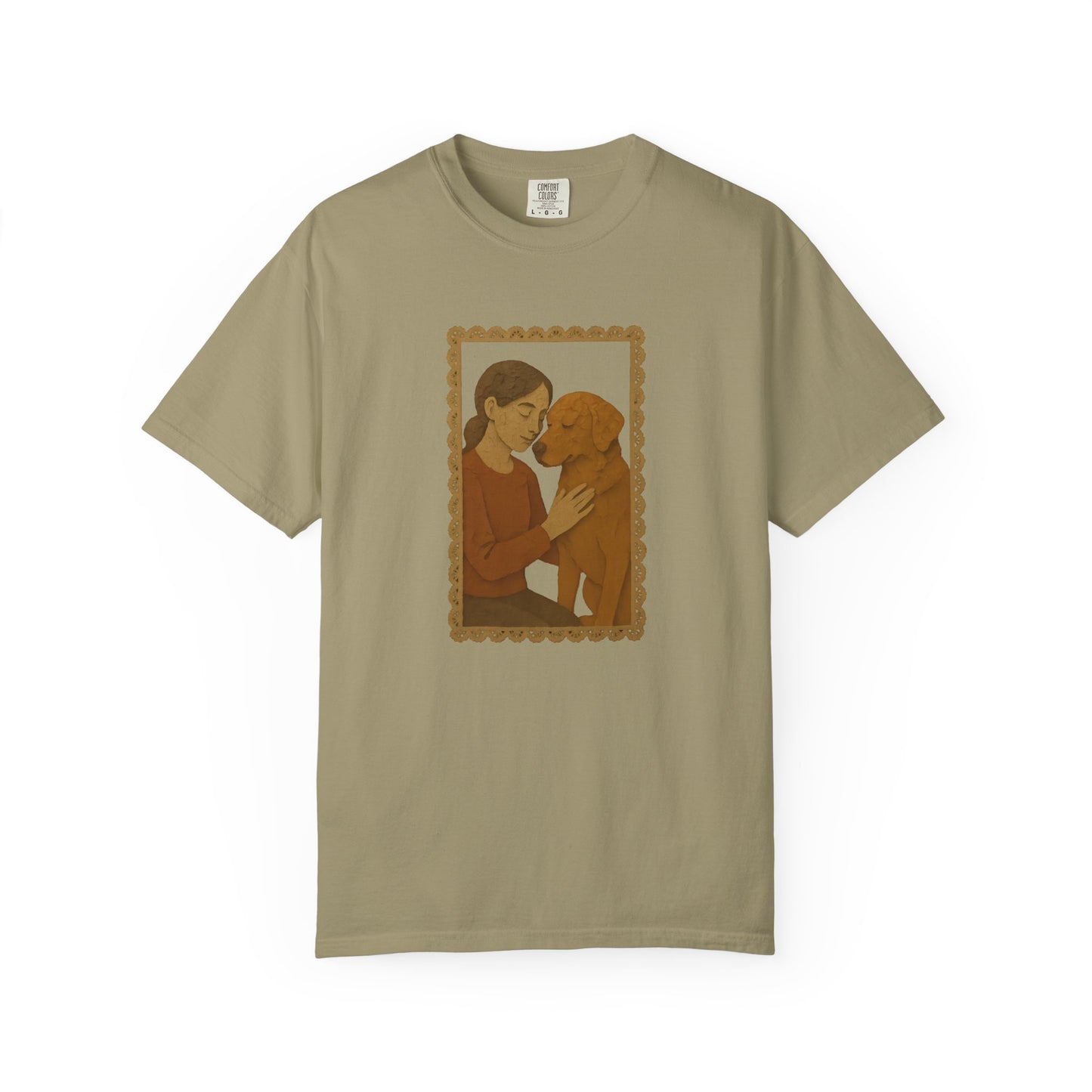 Dog Mom T-shirt - Unisex Garment-Dyed Tee for Pet Lovers