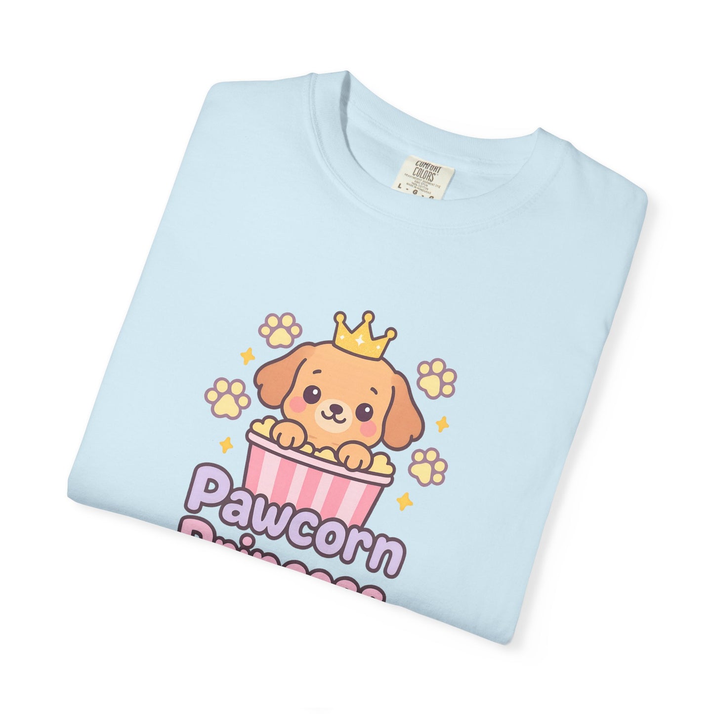 Pawprint Princess T-Shirt, Cute Dog Lover Tee, Funny Pet Shirt, Gift for Dog Moms, Animal Lover Clothing