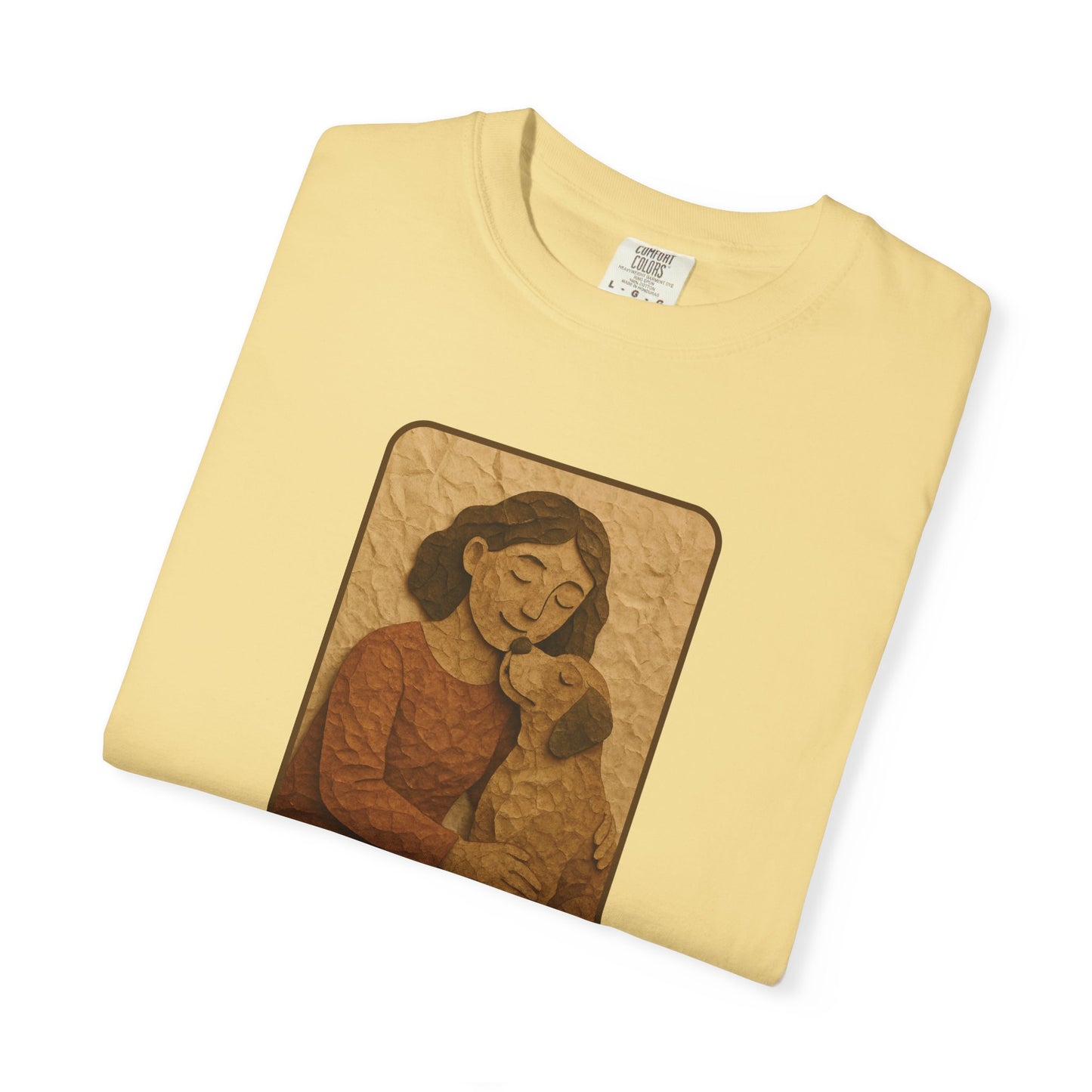 Dog Mom T-shirt - Unisex Garment-Dyed Tee for Pet Lovers