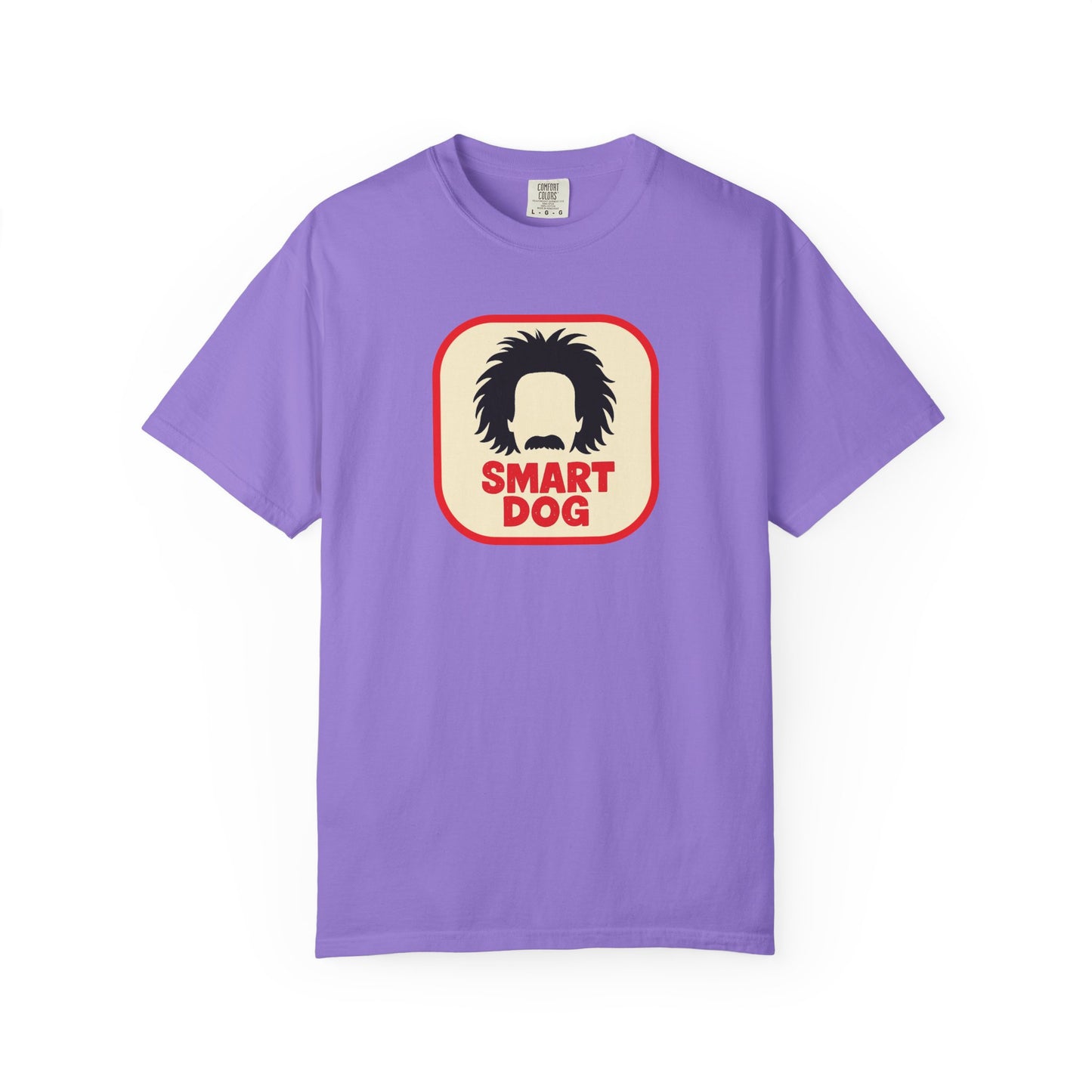 Dog Lover Graphic T-shirt - Smart Dog, Albert Einstein Design