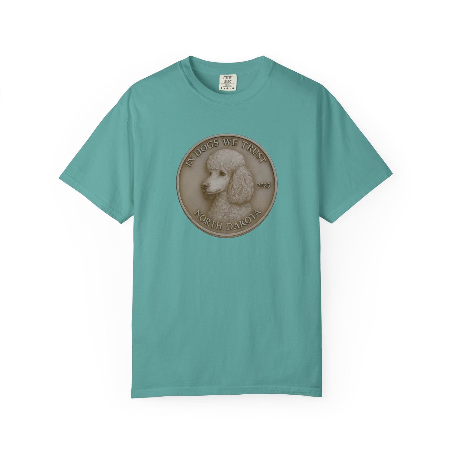 North Dakota State Coin T-Shirt Collection - Proud Dog Breed Illustrations