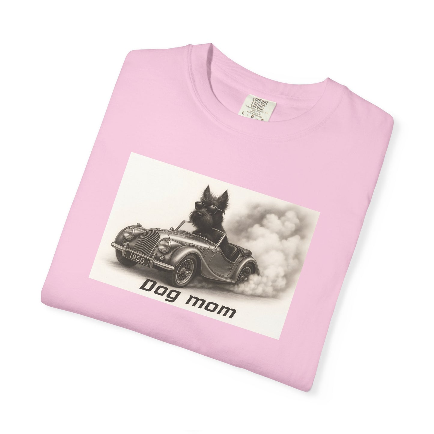 Dog Mom - Scottish Terrier - “Cool Dogs in Cool Cars” T-Shirt Collection! 🐶🚗