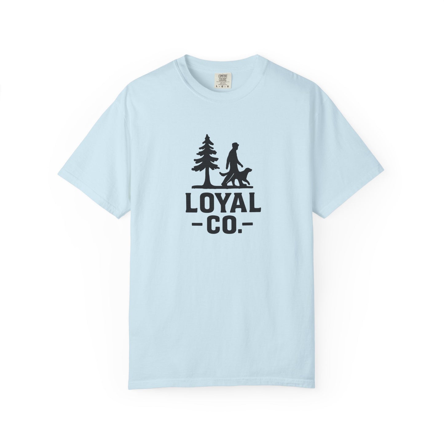 Loyal Co. Unisex Garment-Dyed T-shirt – Perfect for Outdoor Enthusiasts, Casual Wear, Gifts, and Eco-Friendly Fashion