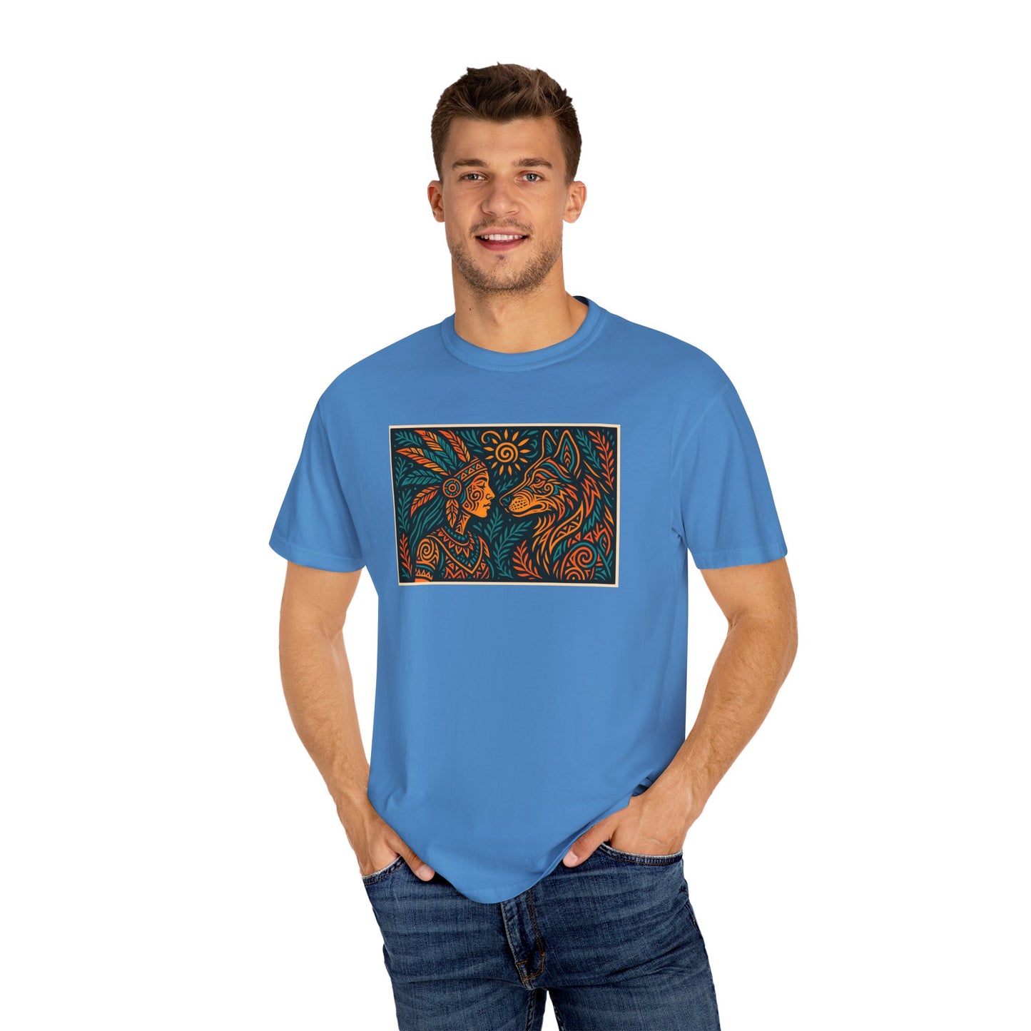 Nature-Inspired Unisex T-Shirt, Boho Casual Tee, Gift for Nature Lovers, Eco-Friendly Apparel, Stylish Everyday Top