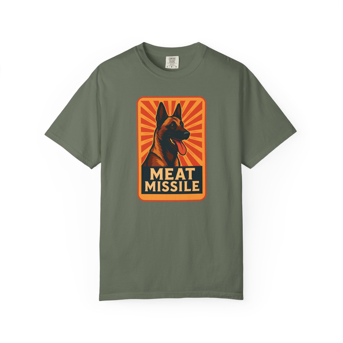 🚀 Belgian Malinois “Meat Missile” Tee