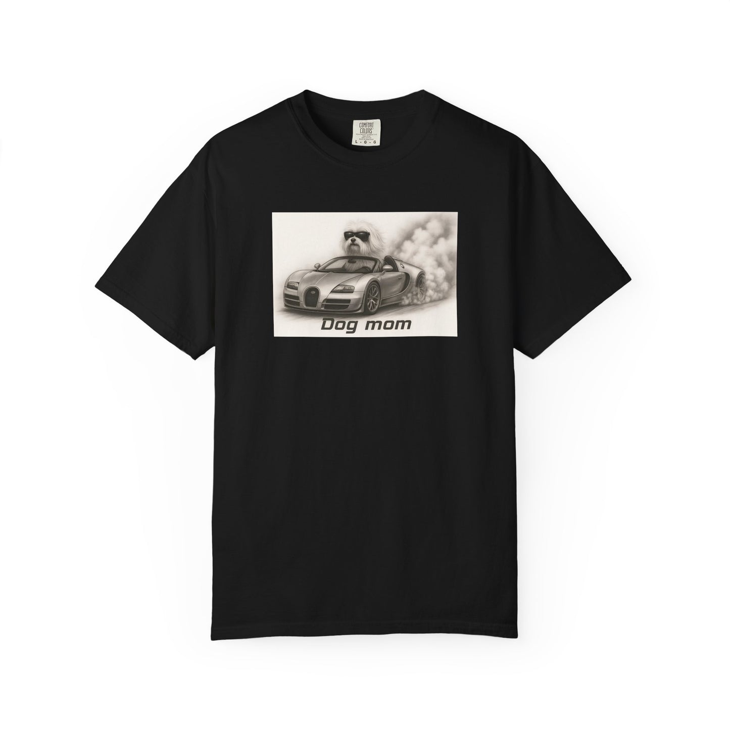 Dog Mom - Maltese Terrier - “Cool Dogs in Cool Cars” T-Shirt Collection! 🐶🚗