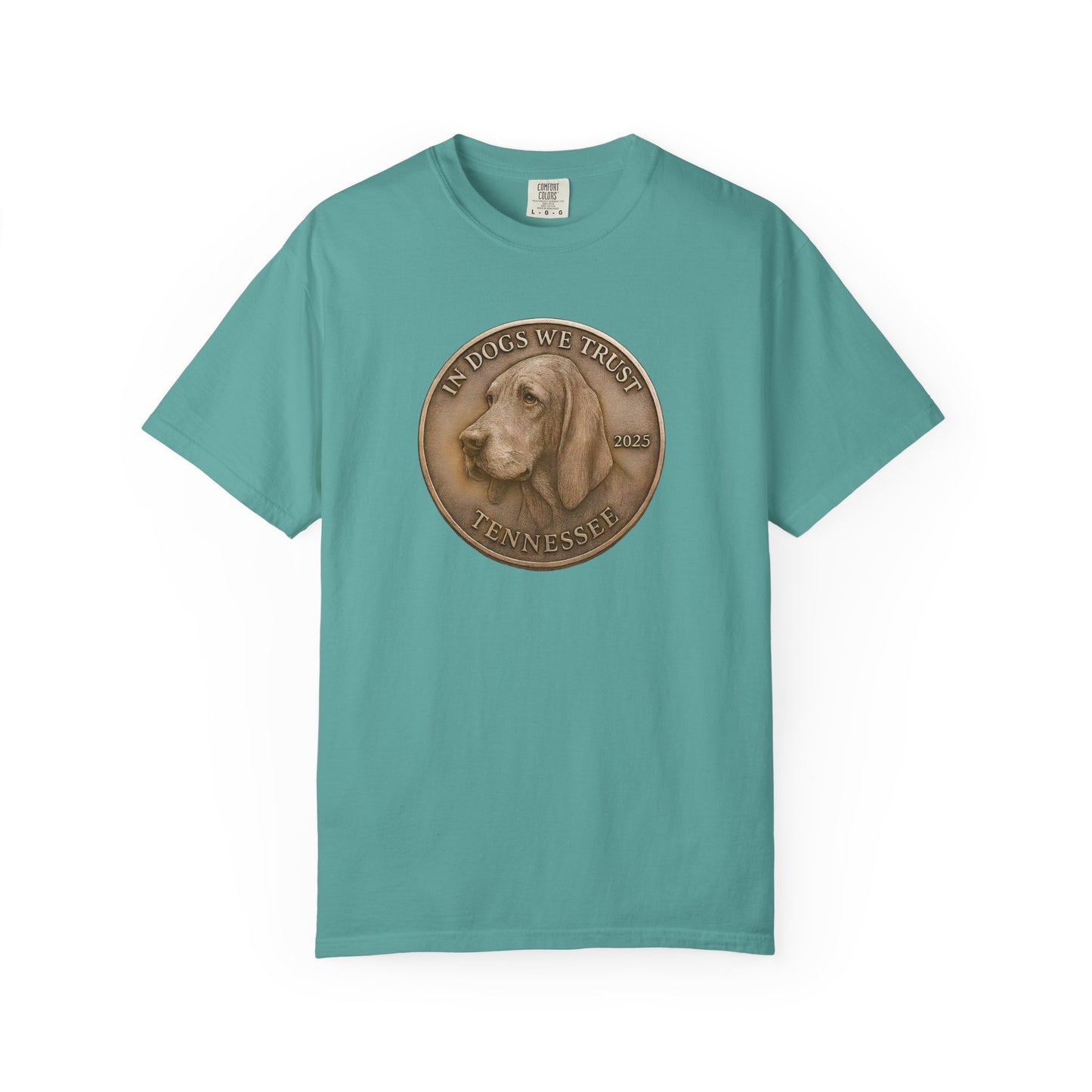 Tennessee State Coin T-Shirt Collection - Proud Dog Breed Illustrations