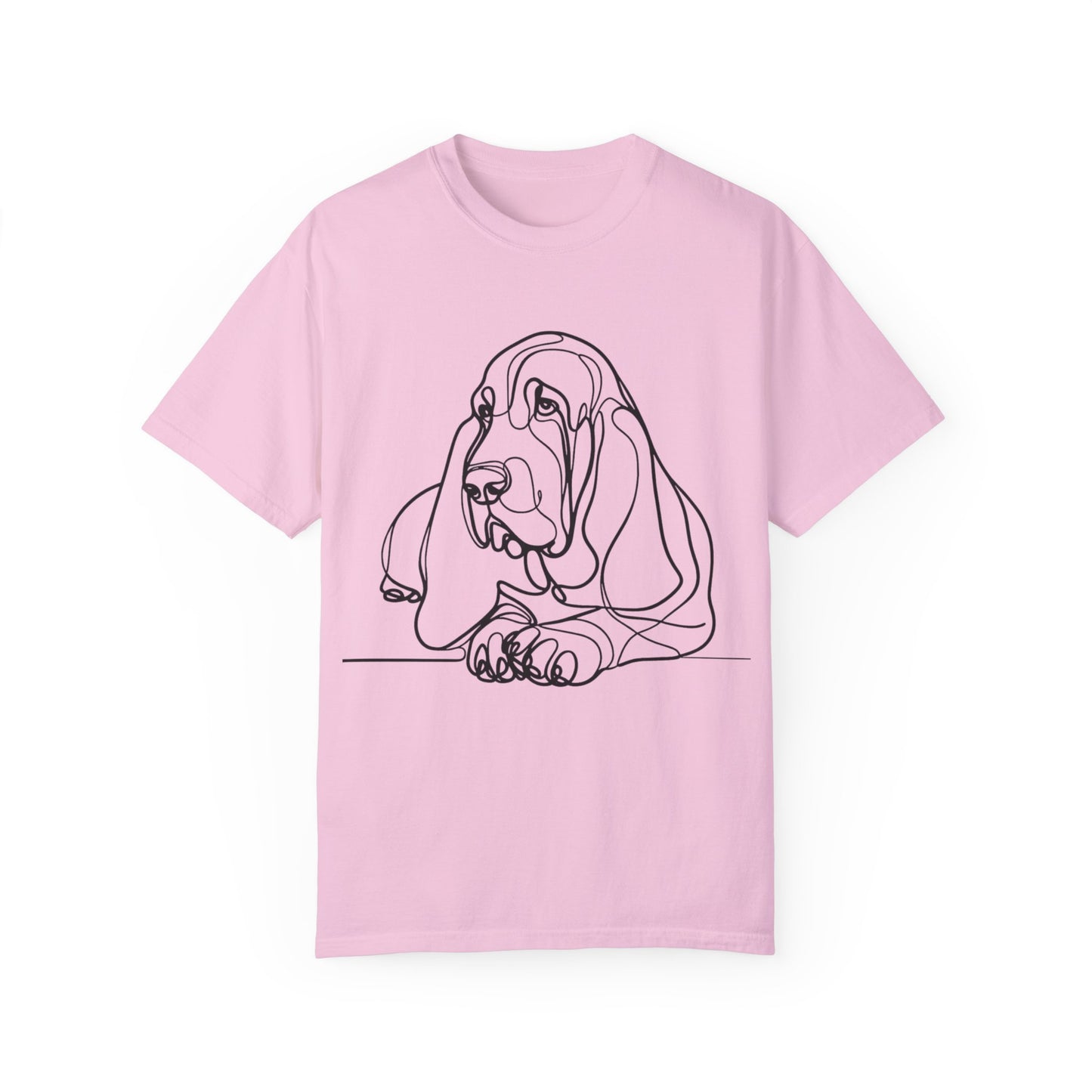 π Low & Loyal β Basset Hound Line Art Tee