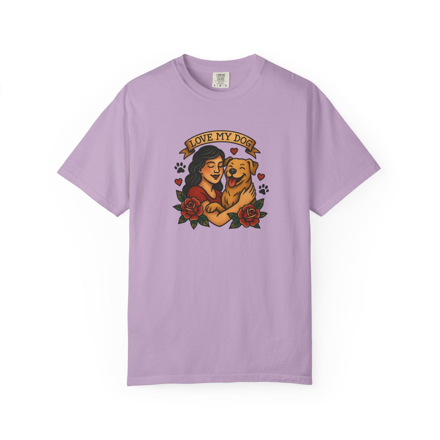 Love My Dog T-Shirt, Cute Dog Lover Tee, Pet Owner Gift, Adoption Awareness Shirt, Casual Everyday Wear