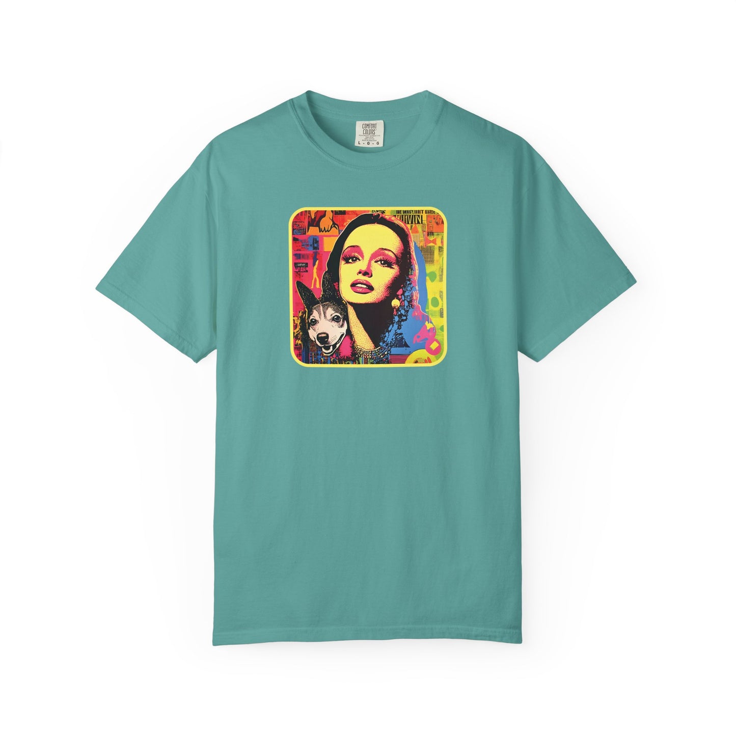 Pop Art Mom and Dog T-Shirt