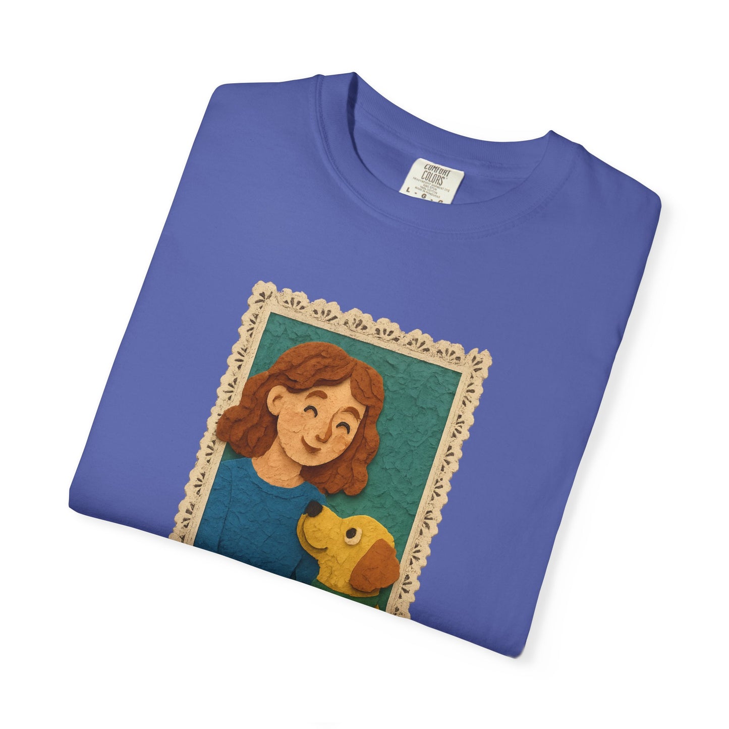 Dog Mom T-shirt - Unisex Garment-Dyed Tee for Pet Lovers