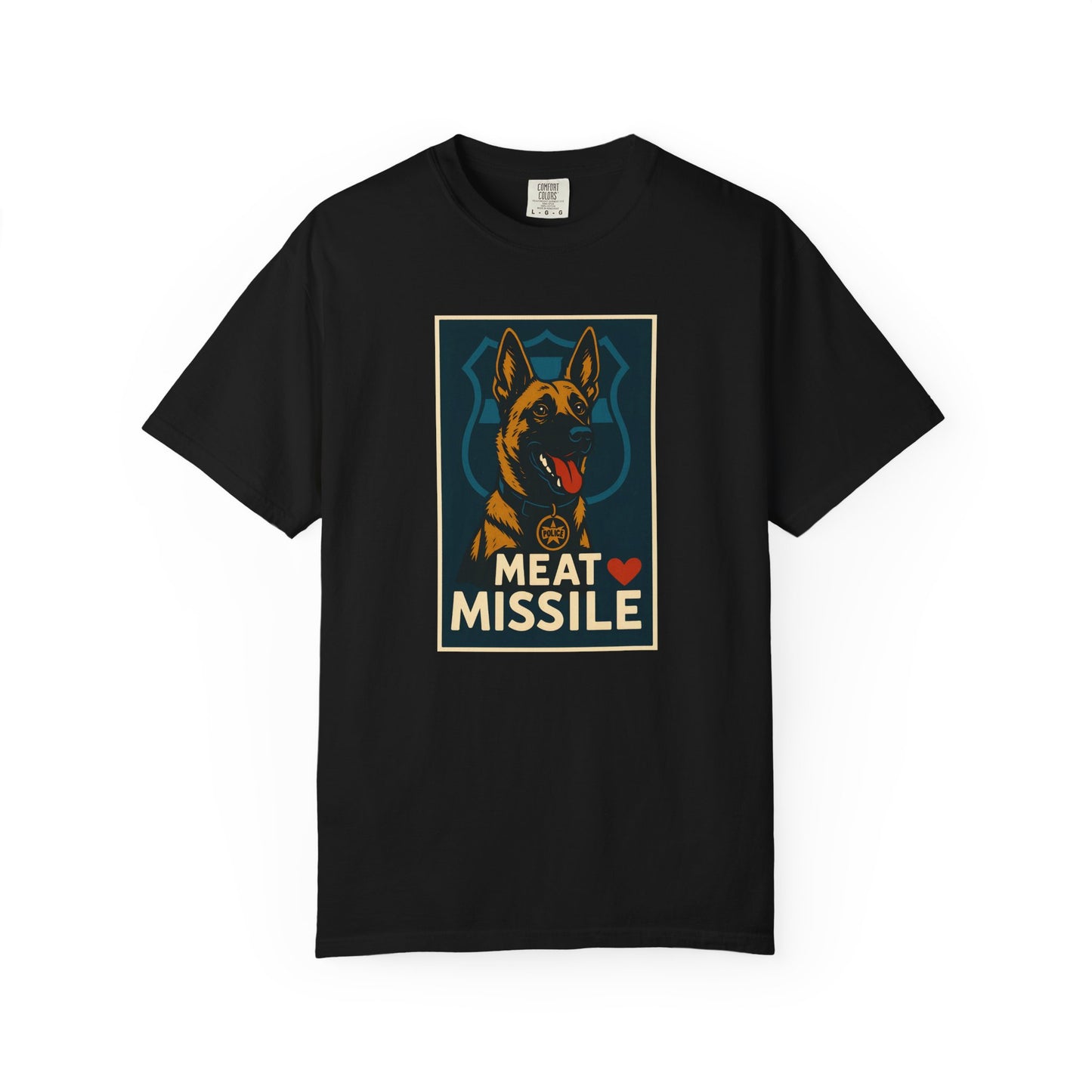 🚀 Belgian Malinois “Meat Missile” Tee