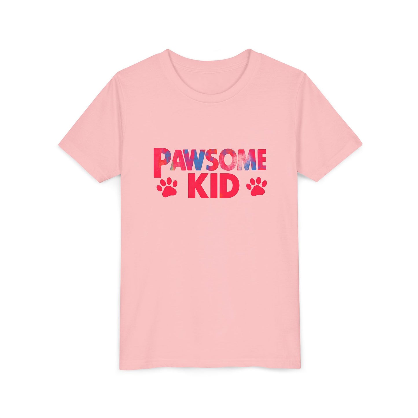Pawsome Kid Tee, Youth Short Sleeve T-Shirt for Animal Lovers, Fun Gift for Kids Birthday, Pet Lovers Apparel, Cute Animal Shirt