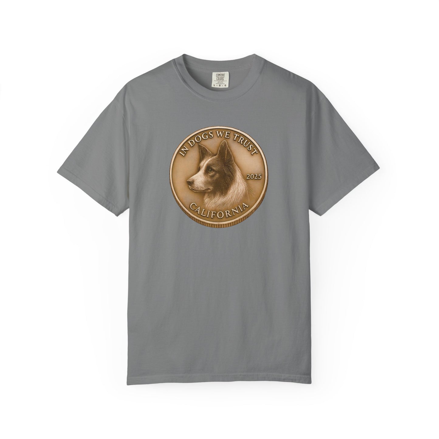 California State Coin T-Shirt Collection - Proud Dog Breed Illustrations
