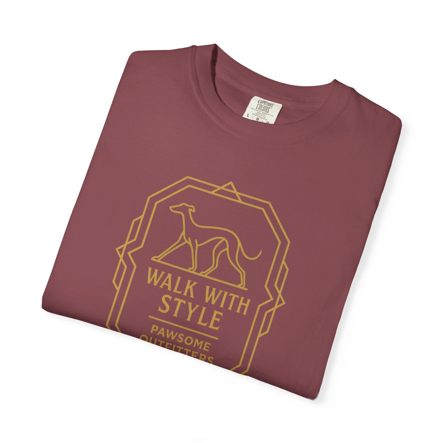 Stylish Dog Lovers T-Shirt, Casual Pet Owner Tee, Walk With Style Graphic Shirt, Gift for Dog Lovers, Comfortable Everyday Wear