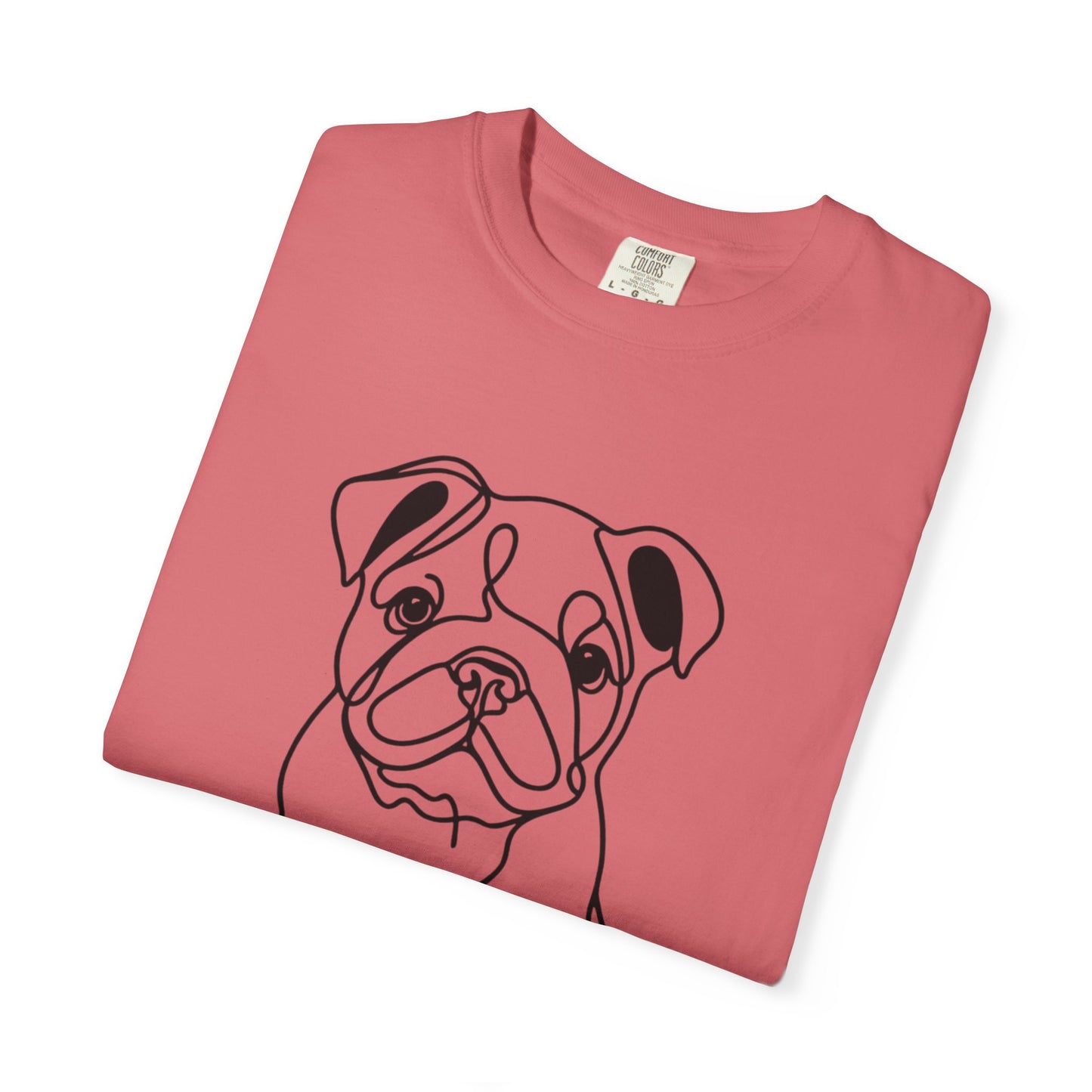 Adorable Bulldog Graphic Unisex T-Shirt