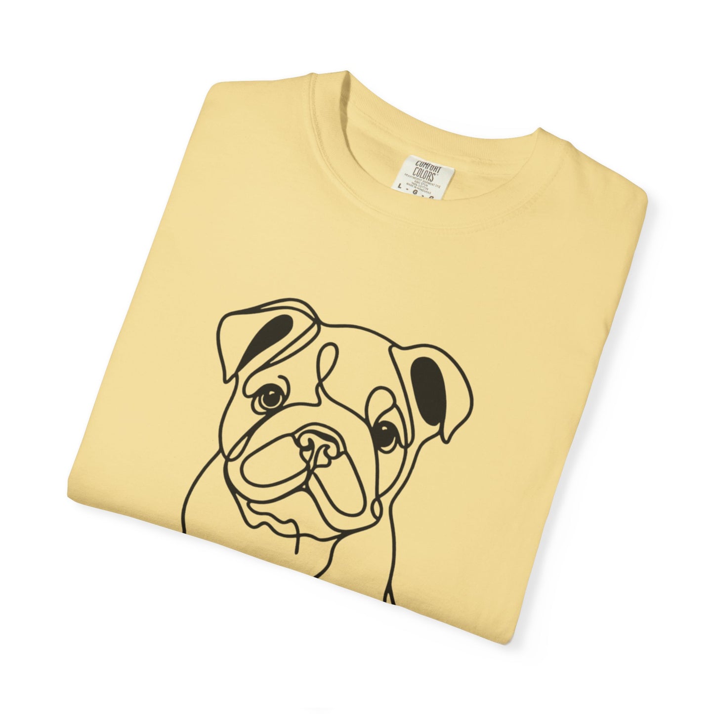 Adorable Bulldog Graphic Unisex T-Shirt