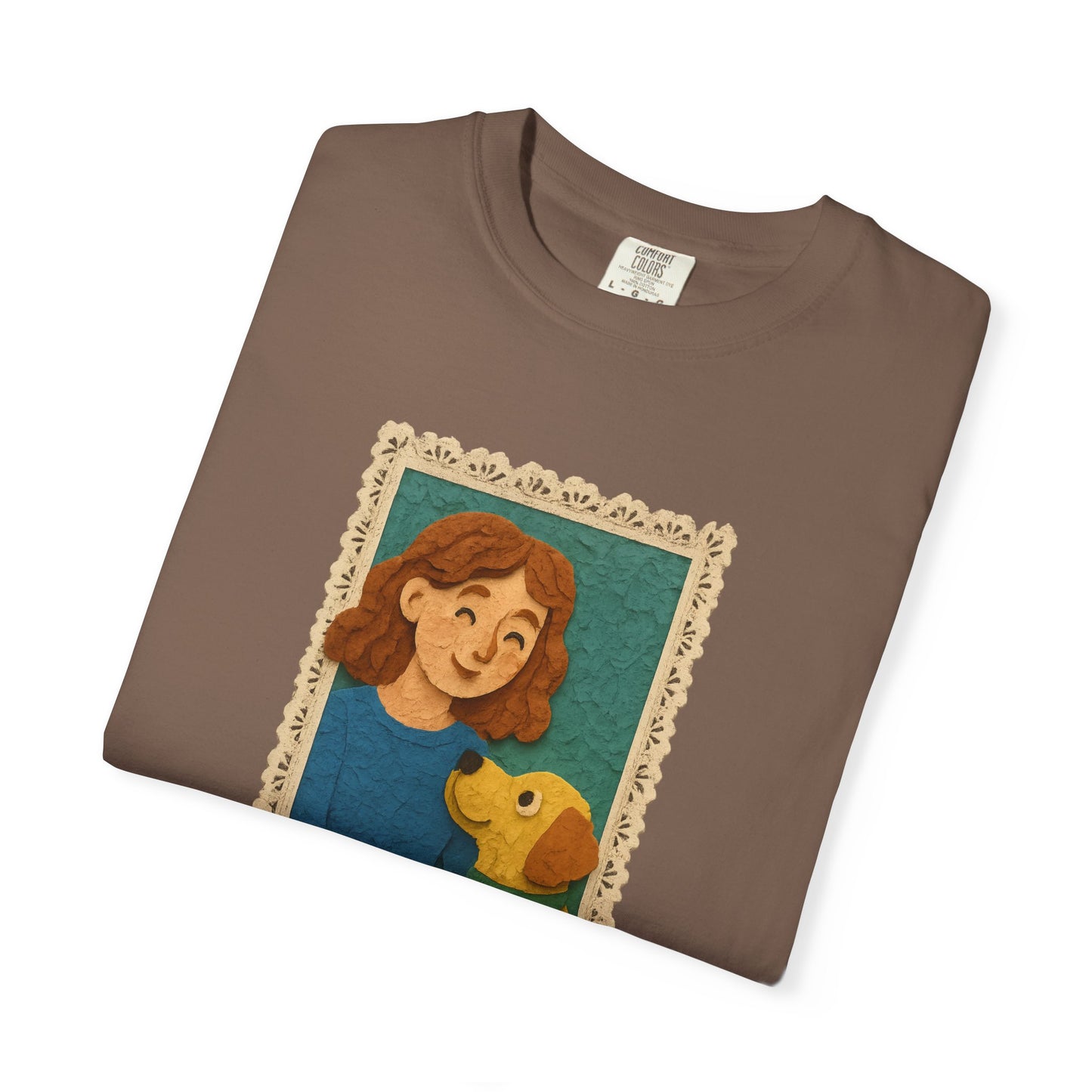 Dog Mom T-shirt - Unisex Garment-Dyed Tee for Pet Lovers