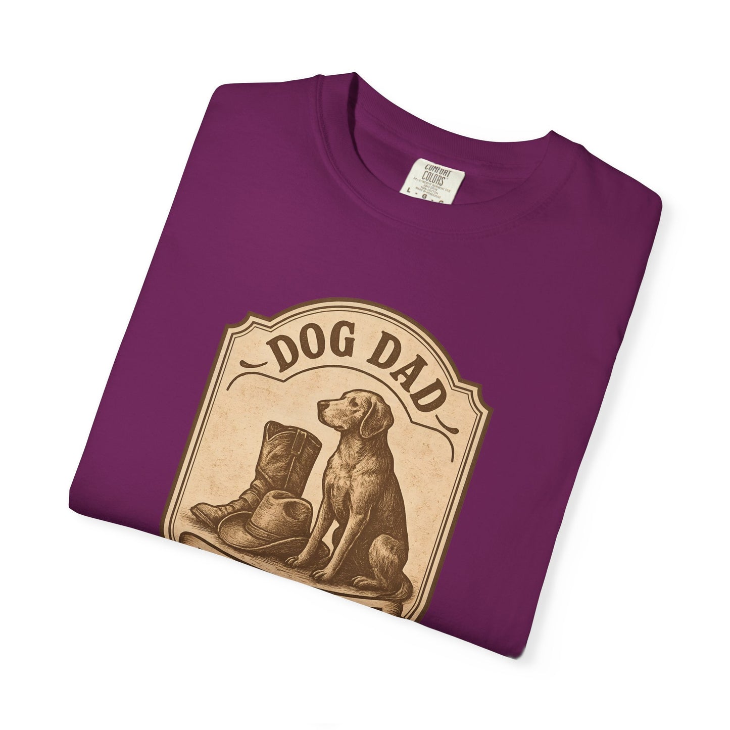 Dog Dad Raised Right T-Shirt, Gift for Dog Lovers, Cute Pet Apparel, Funny Dog Dad Tee, Unisex Casual Wear