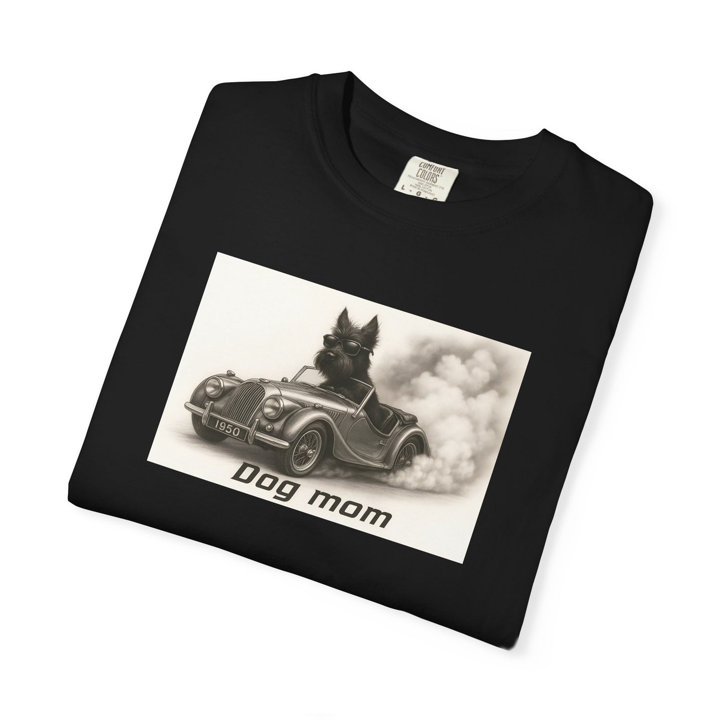 Dog Mom - Scottish Terrier - “Cool Dogs in Cool Cars” T-Shirt Collection! 🐶🚗