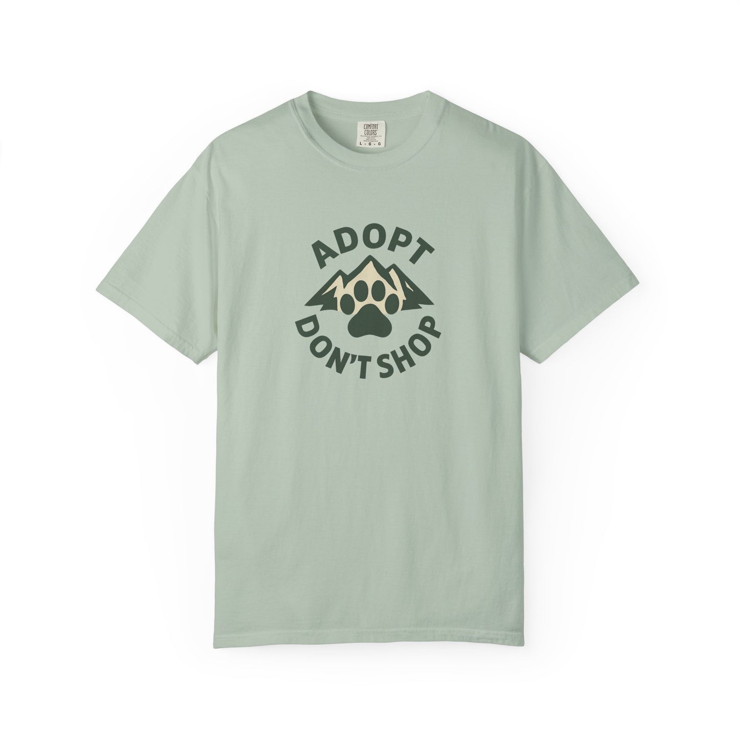 Adopt Don't Shop T-Shirt, Eco-Friendly Tee, Animal Rescue Shirt, Casual Wear, Gift for Pet Lovers, Perfect for Adoption Events