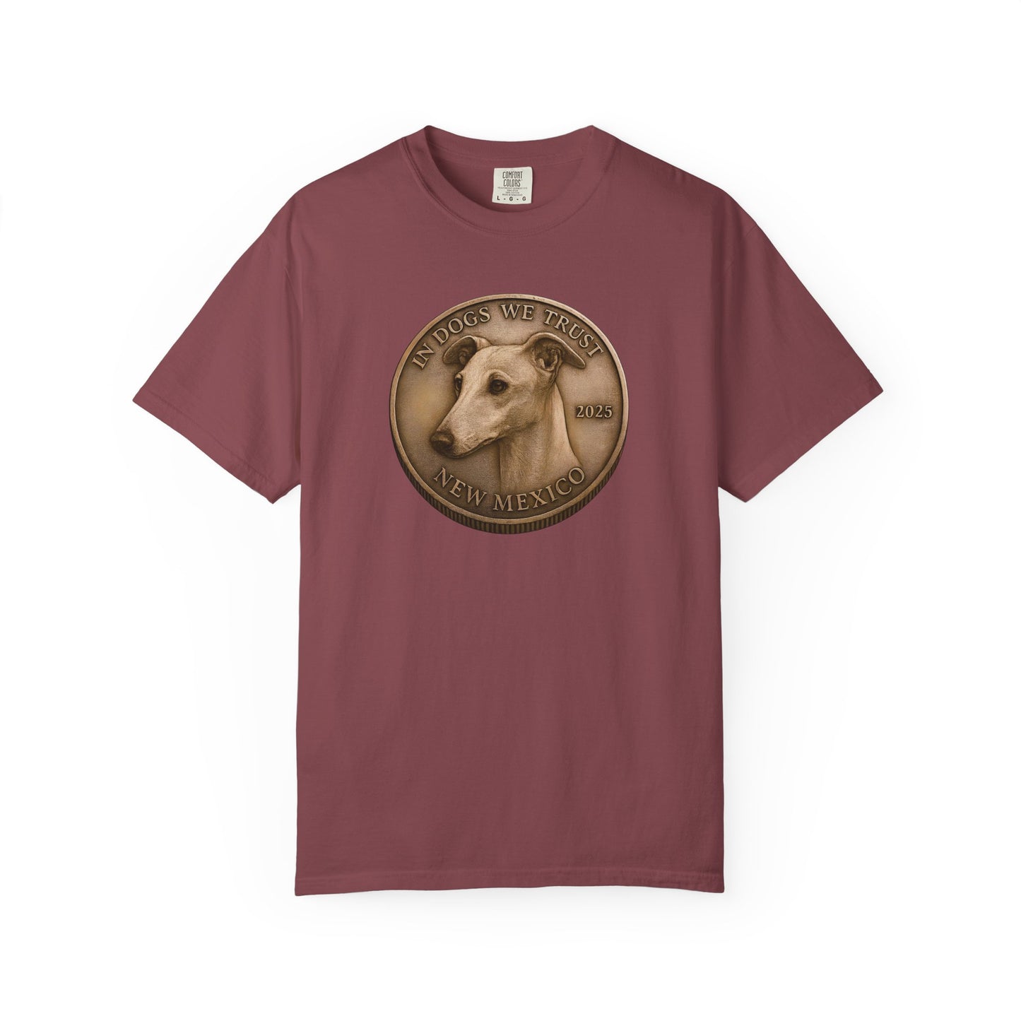 New Mexico State Coin T-Shirt Collection - Proud Dog Breed Illustrations