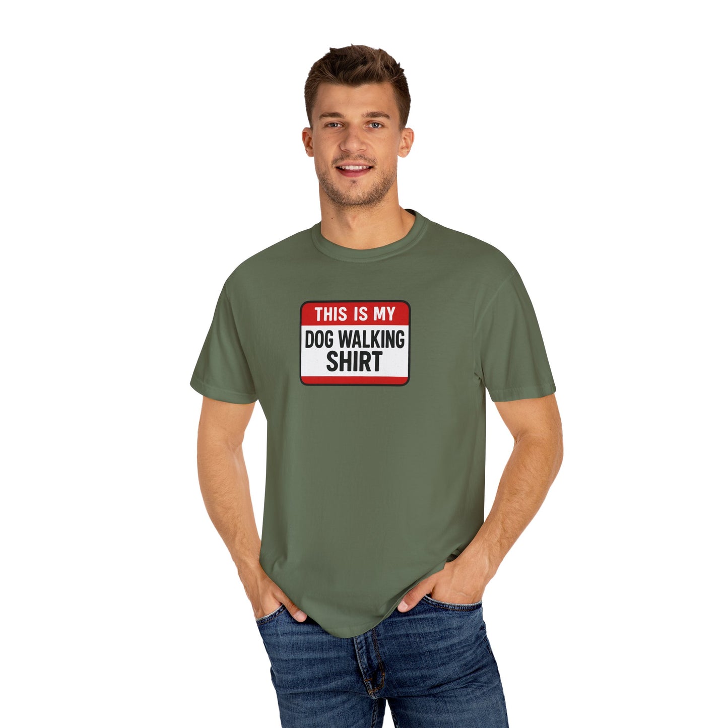 This Is My Dog Walking Shirt- T-Shirt