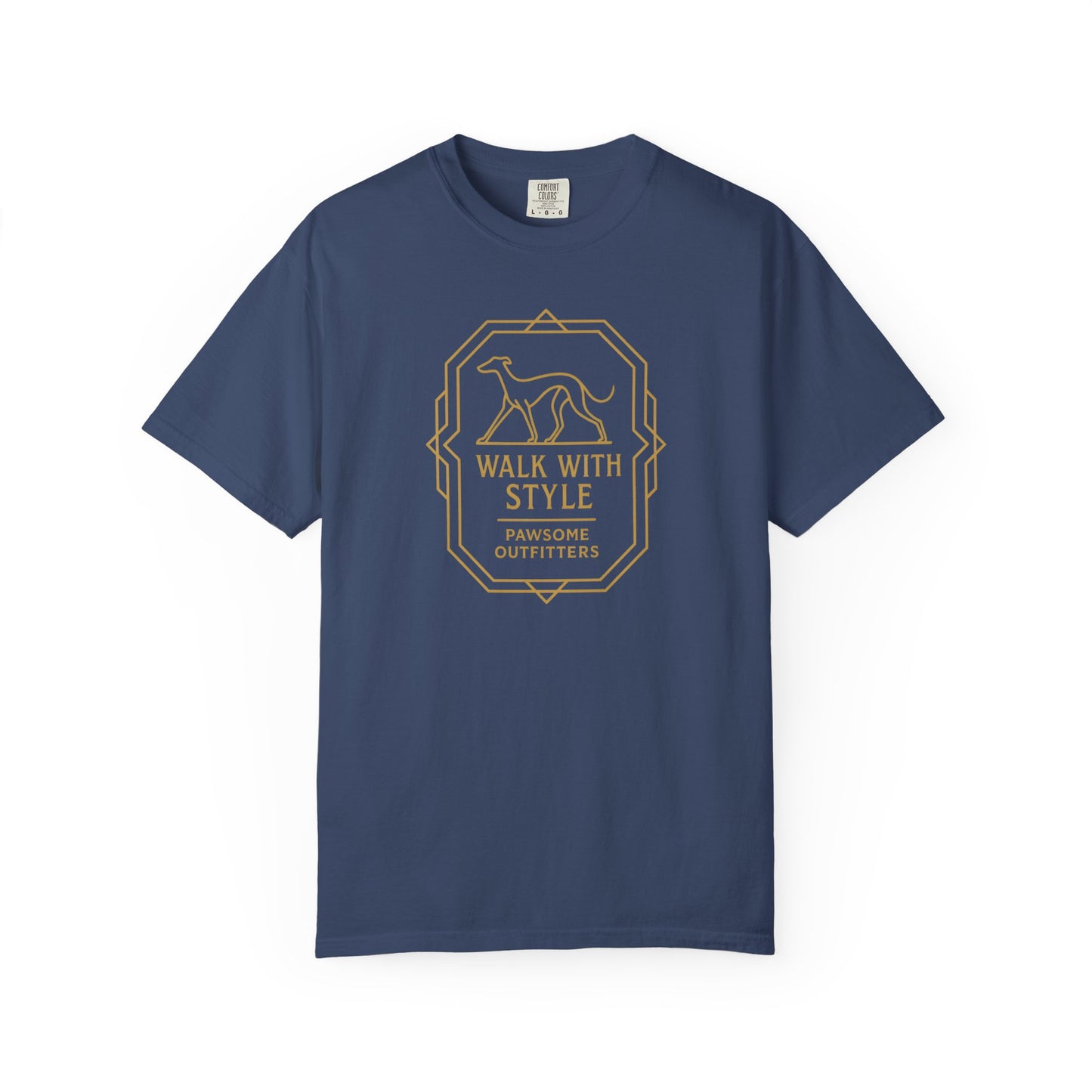 Stylish Dog Lovers T-Shirt, Casual Pet Owner Tee, Walk With Style Graphic Shirt, Gift for Dog Lovers, Comfortable Everyday Wear