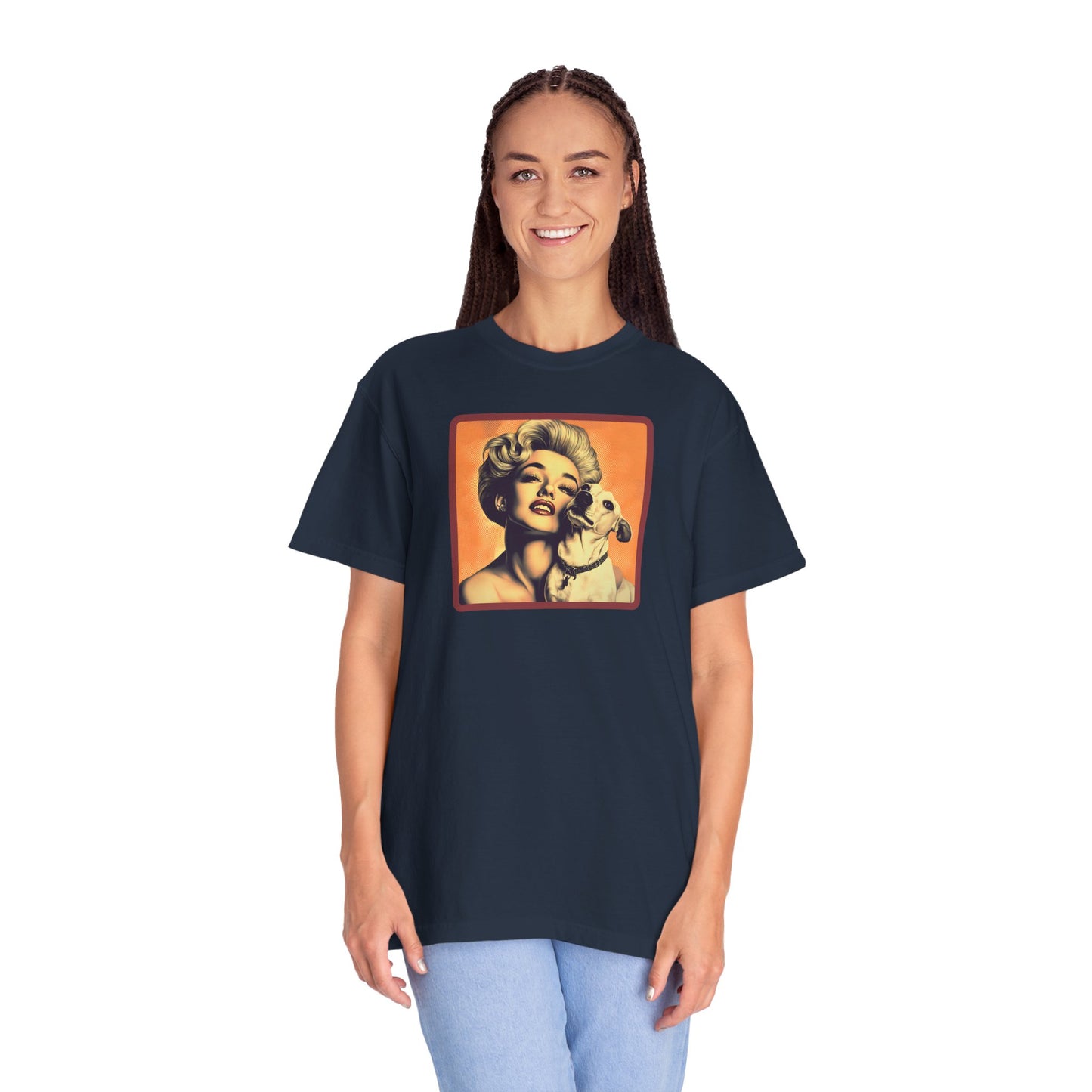 Vintage Poster T-Shirt - Unisex Garment-Dyed Tee