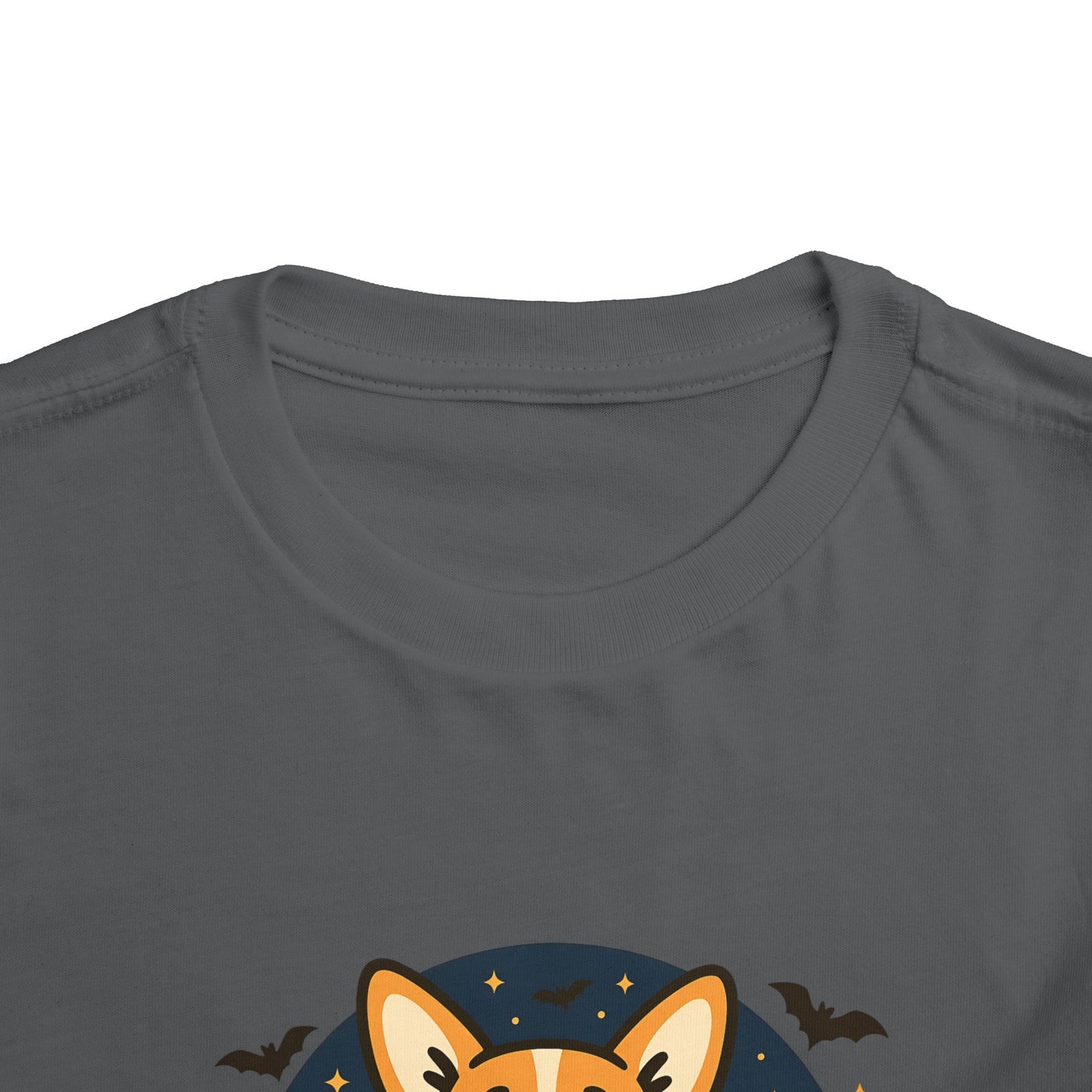 Adorable Halloween Corgi Toddler Tee, Kids Halloween Shirt, Corgi Pumpkin T-Shirt, Toddler Costume Tee, Party Outfit