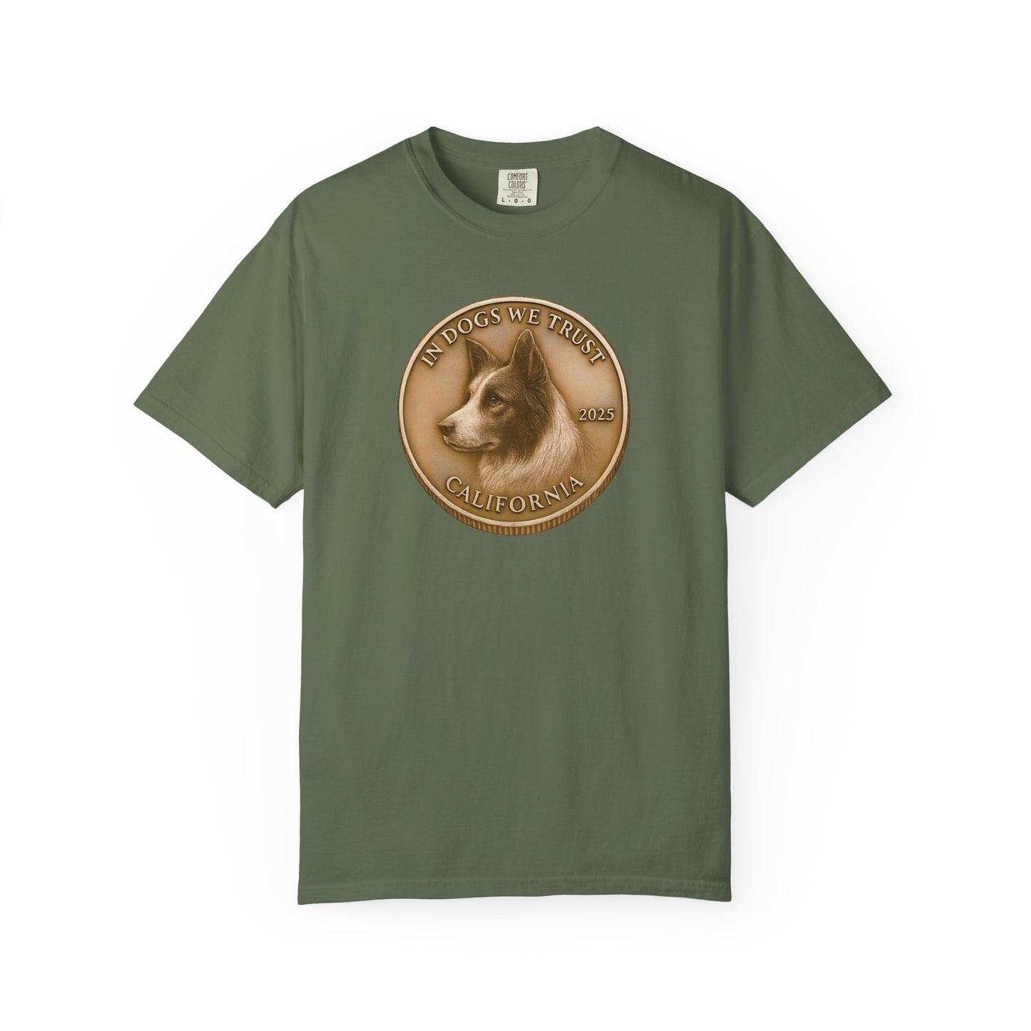 California State Coin T-Shirt Collection - Proud Dog Breed Illustrations