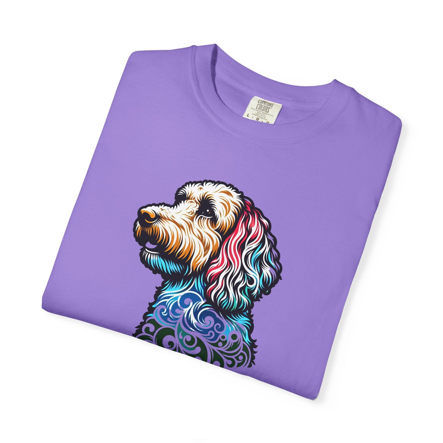 Labradoodle Love Tee – Color Splash Edition