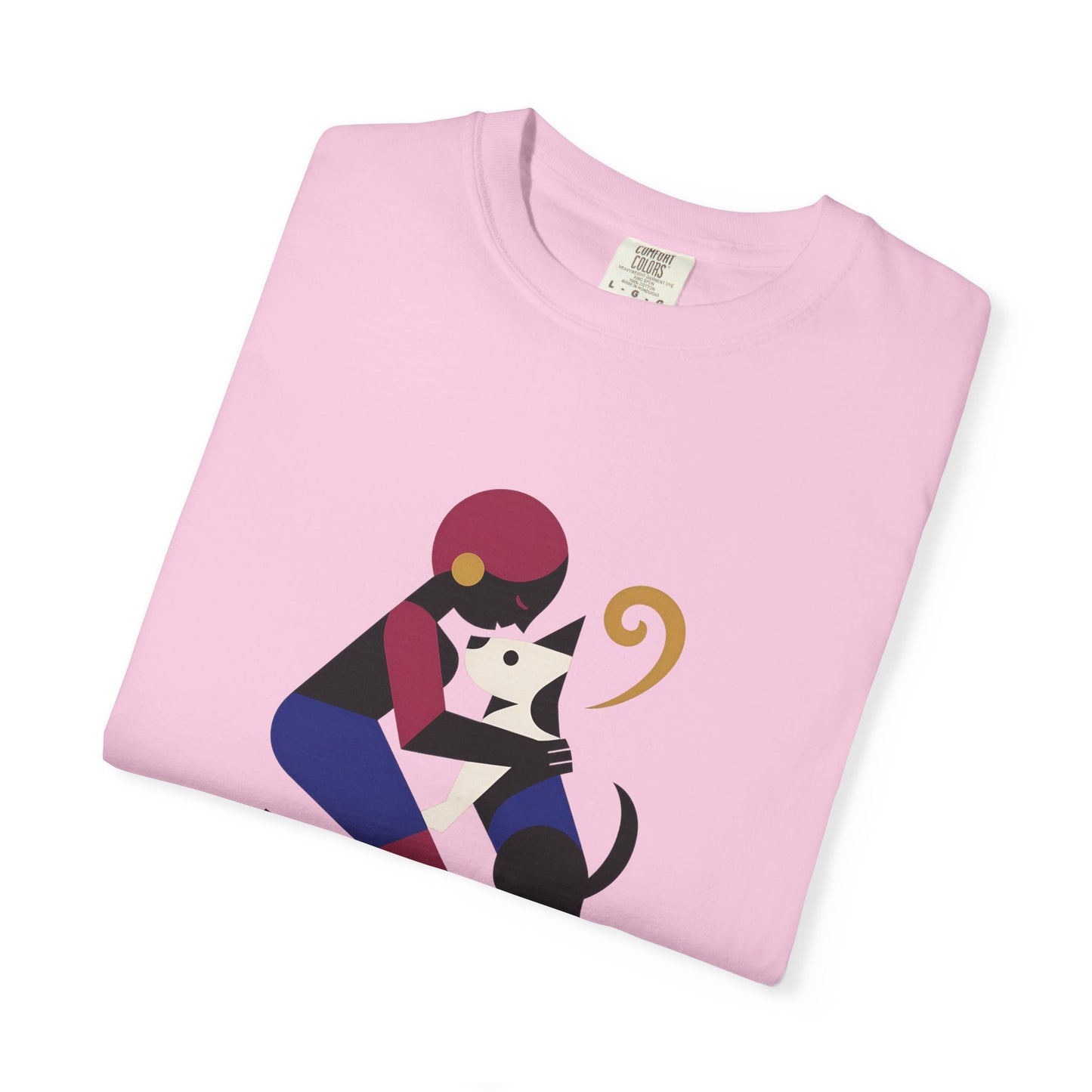 Dog Mom Unisex Garment-Dyed T-Shirt – Perfect Gift for Pet Lovers