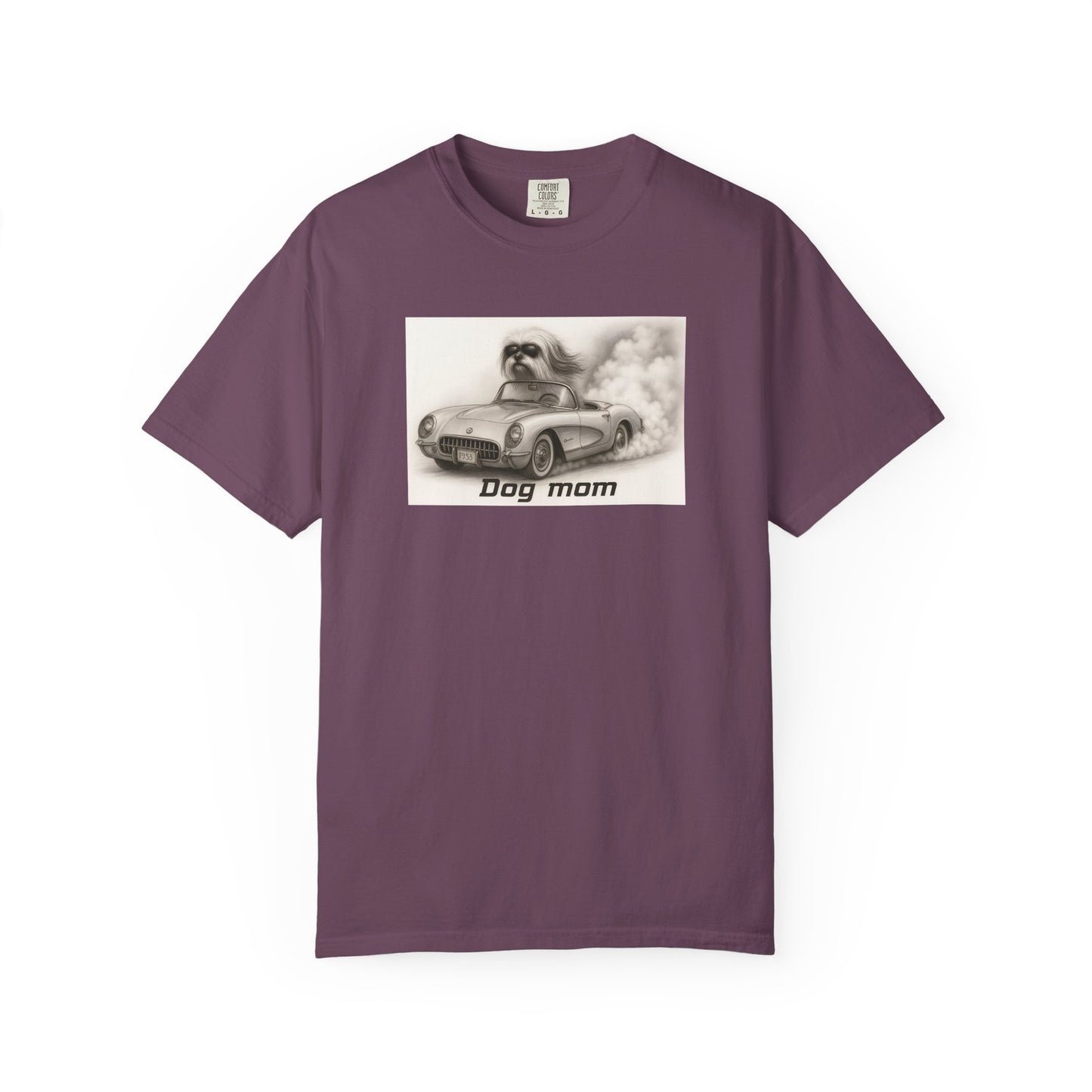 Dog Mom - Lhasa Apso- “Cool Dogs in Cool Cars” T-Shirt Collection! 🐶🚗