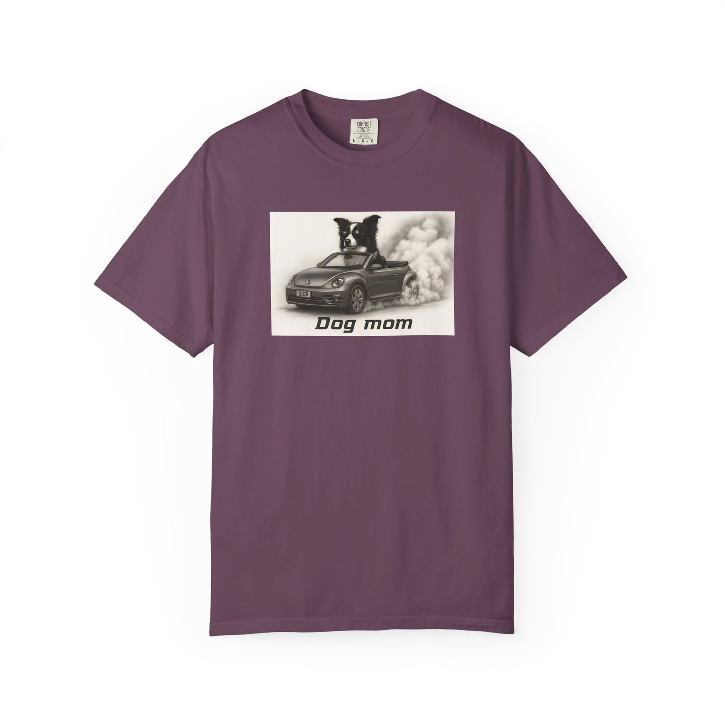 Dog Mom - Border Collie - “Cool Dogs in Cool Cars” T-Shirt Collection! 🐶🚗