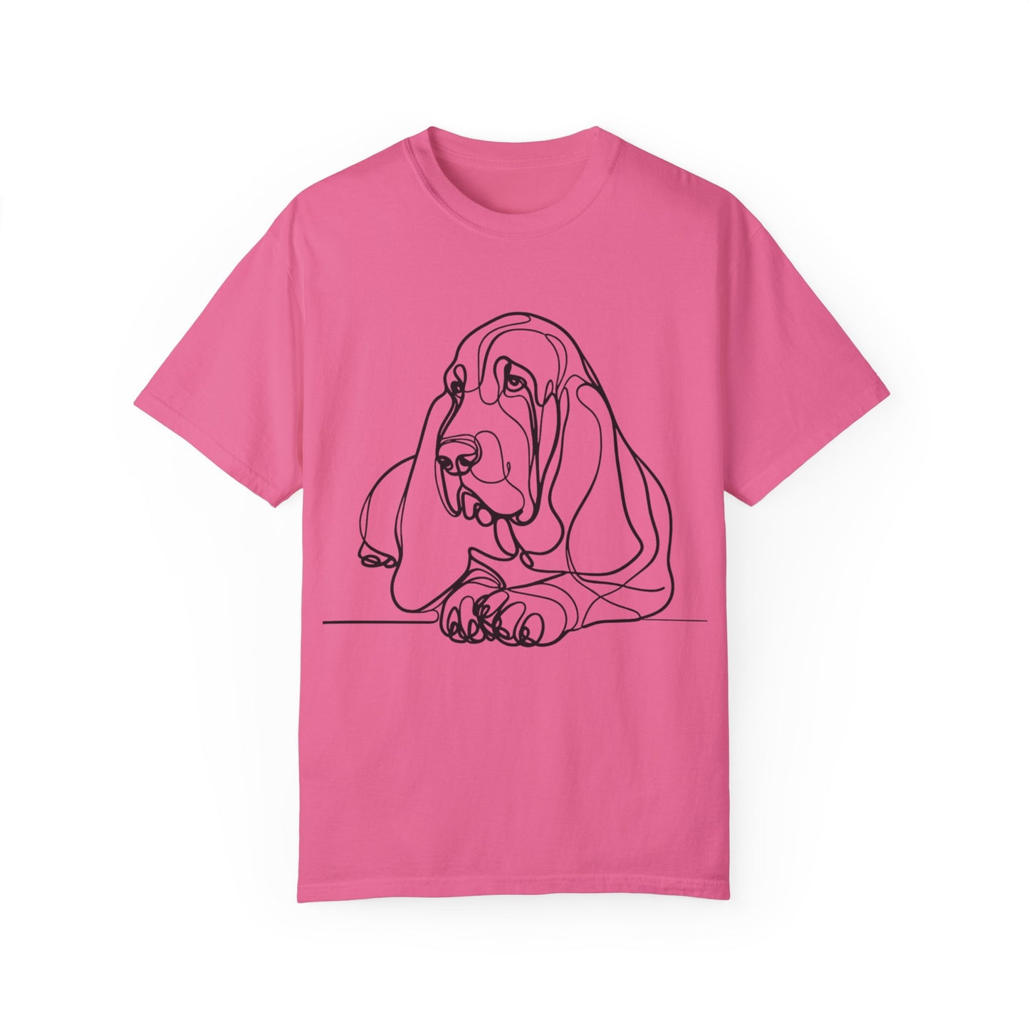 π Low & Loyal β Basset Hound Line Art Tee