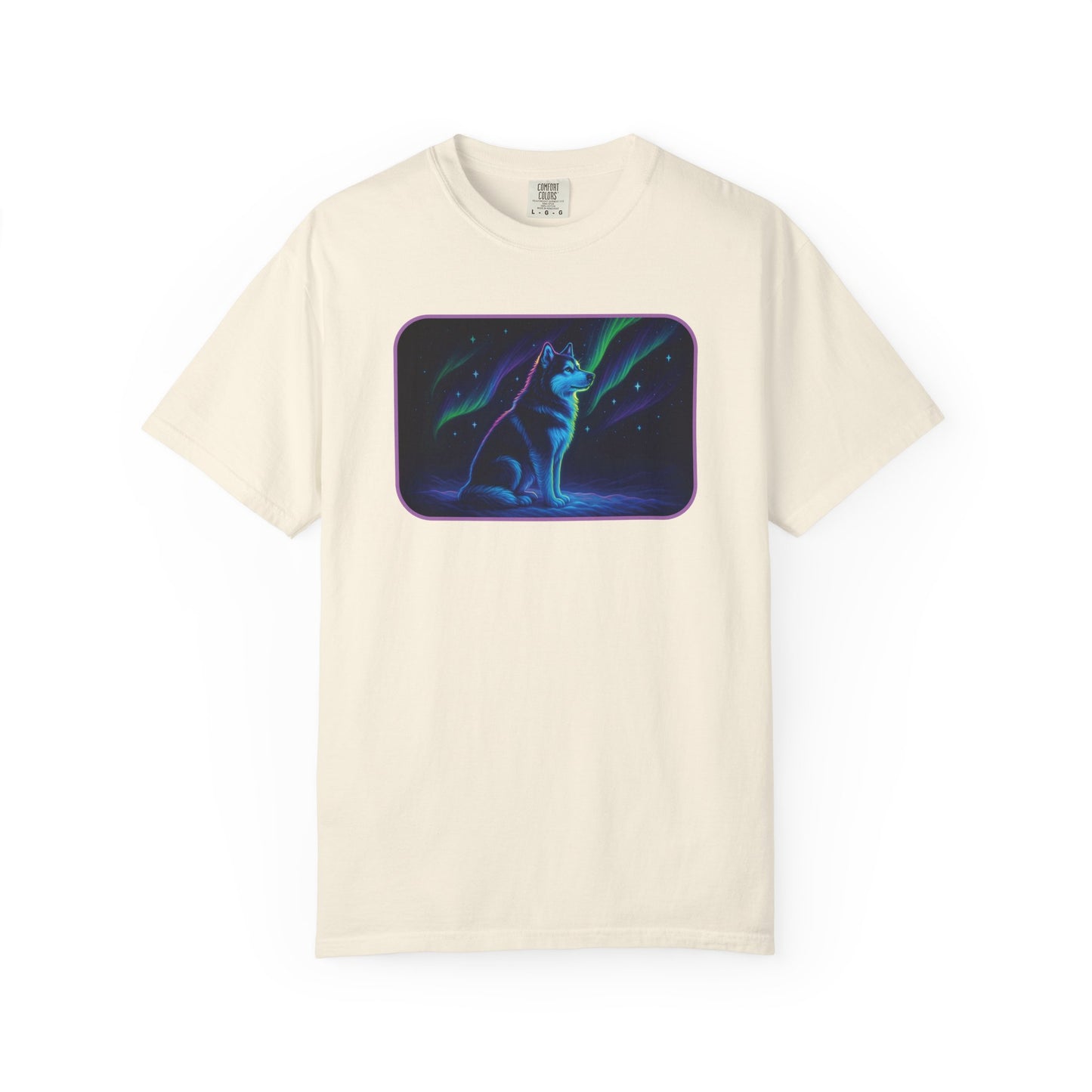 Alaskan Malamute Northern Lights T-shirt