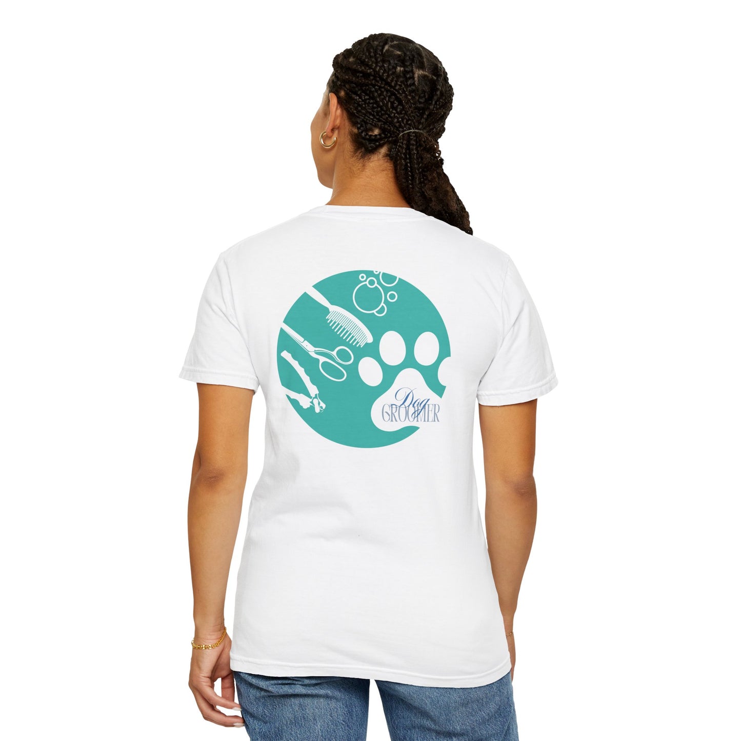 Dog Groomer Graphic Unisex T-Shirt - Perfect for Pet Lovers