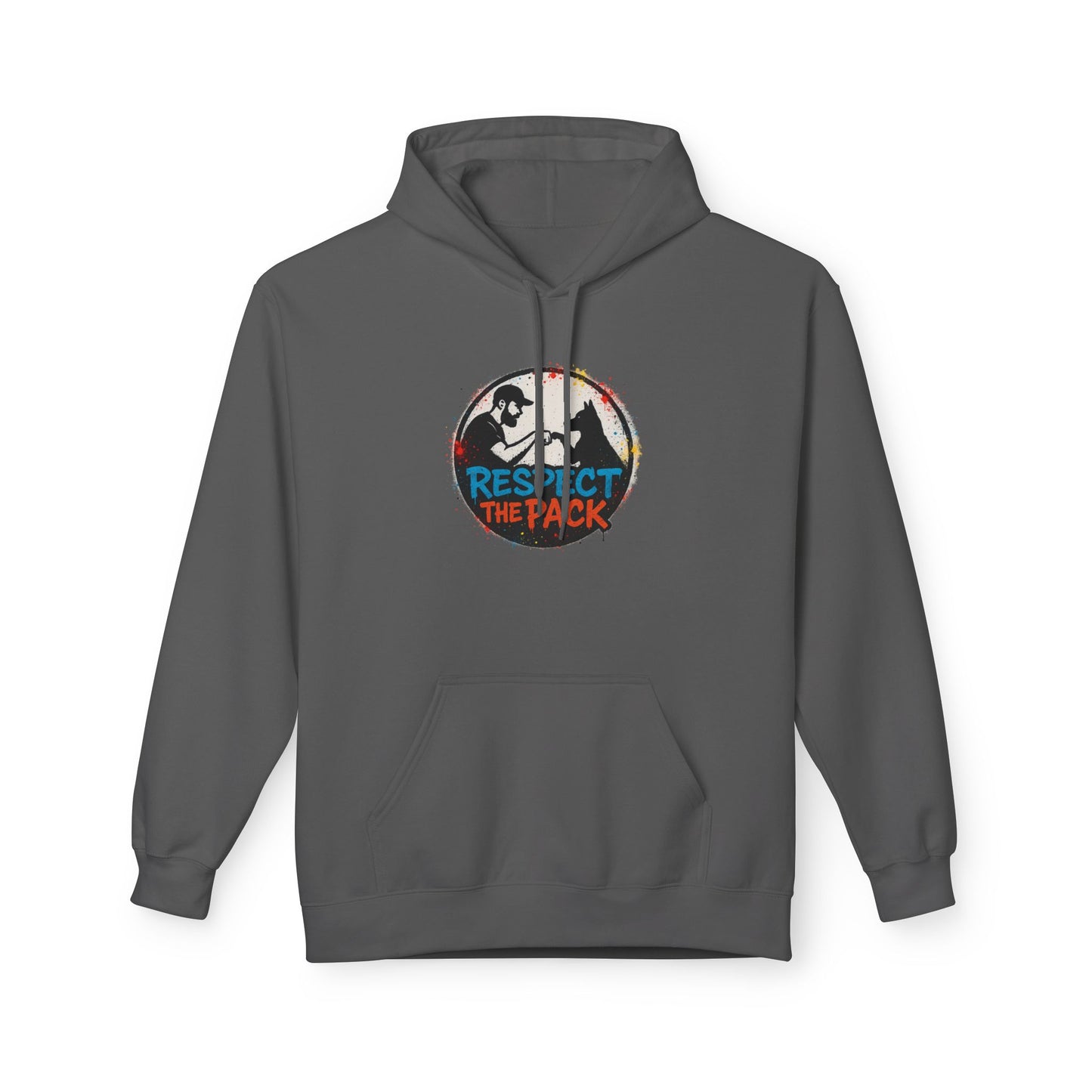Dog Dad Fleece Hoodie, Unisex Softstyle Hooded Sweatshirt, Perfect Gift for Dog Lovers, Comfortable and Stylish