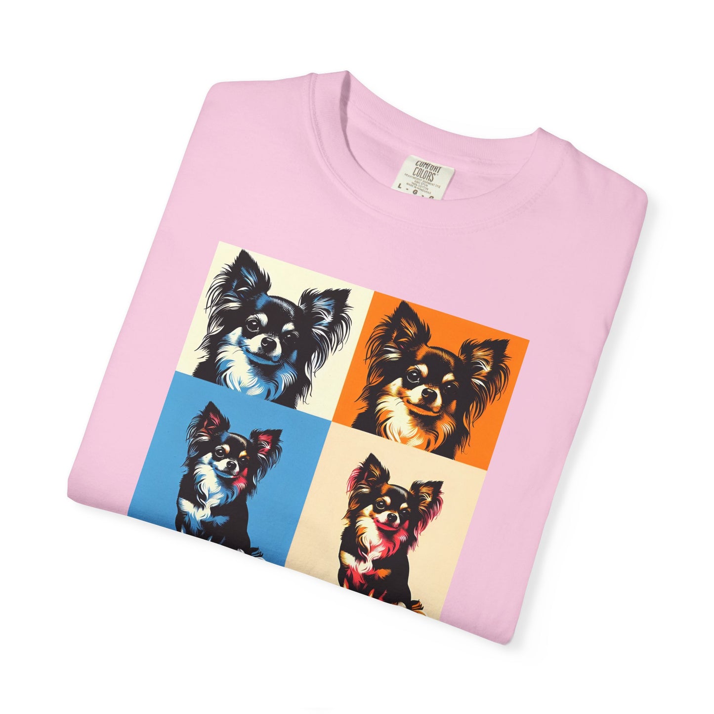 Chihuahua Pop Art Unisex T-shirt - Colorful Graphic Tee for Dog Lovers