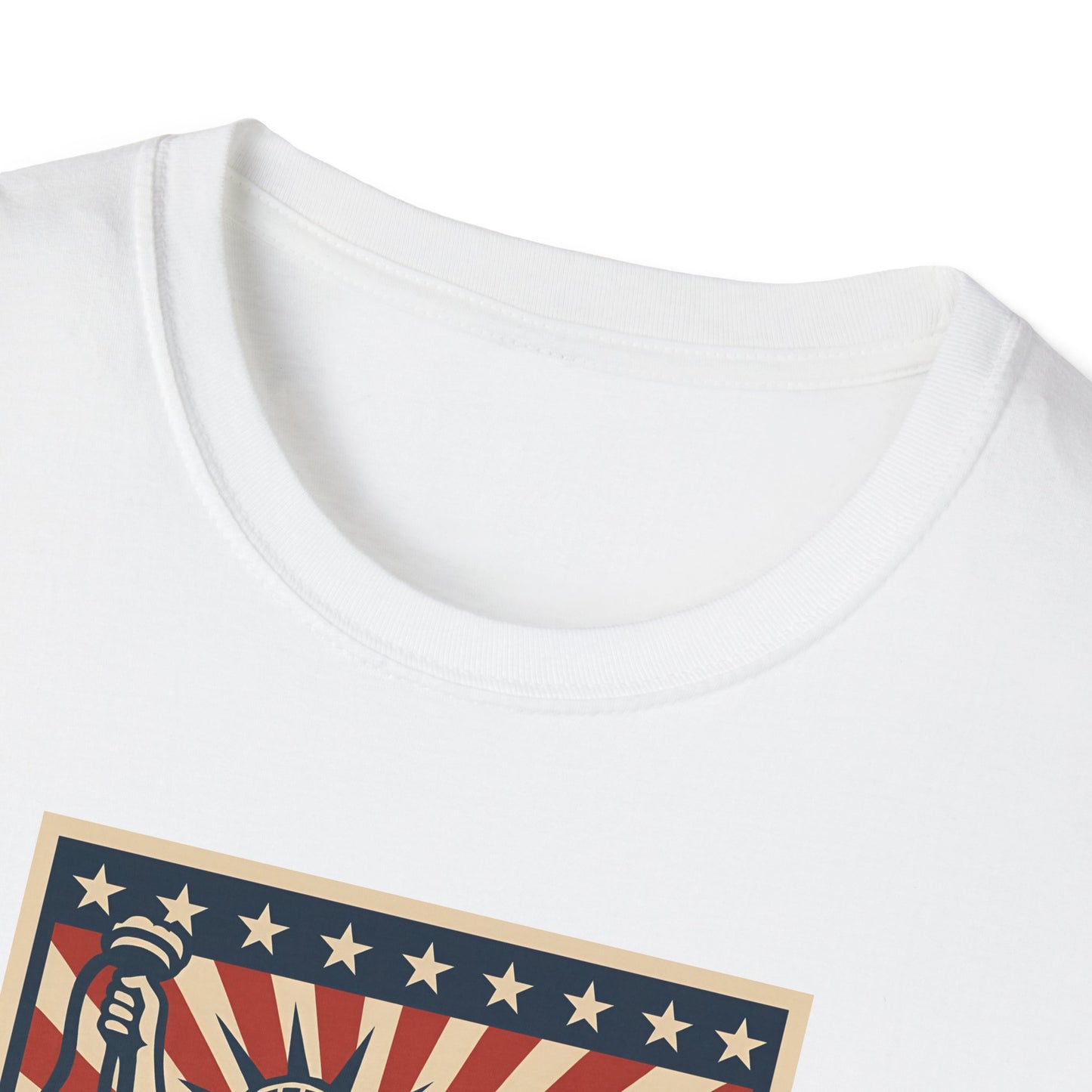Patriotic Unisex T-Shirt with Flag Design, USA Pride Shirt, Everyday Wear, 4th of July Gift, Casual Style, American Flag Tee