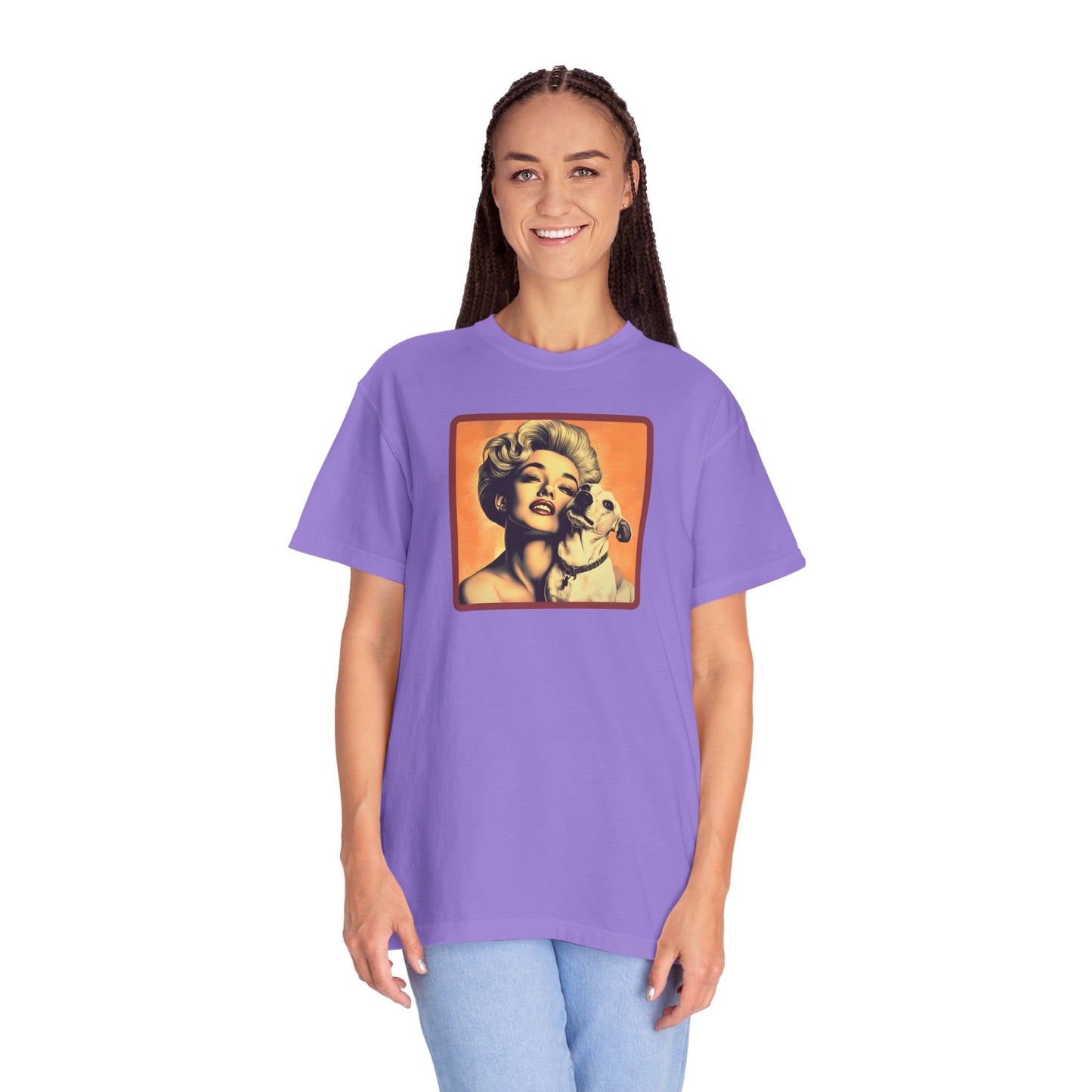Vintage Poster T-Shirt - Unisex Garment-Dyed Tee