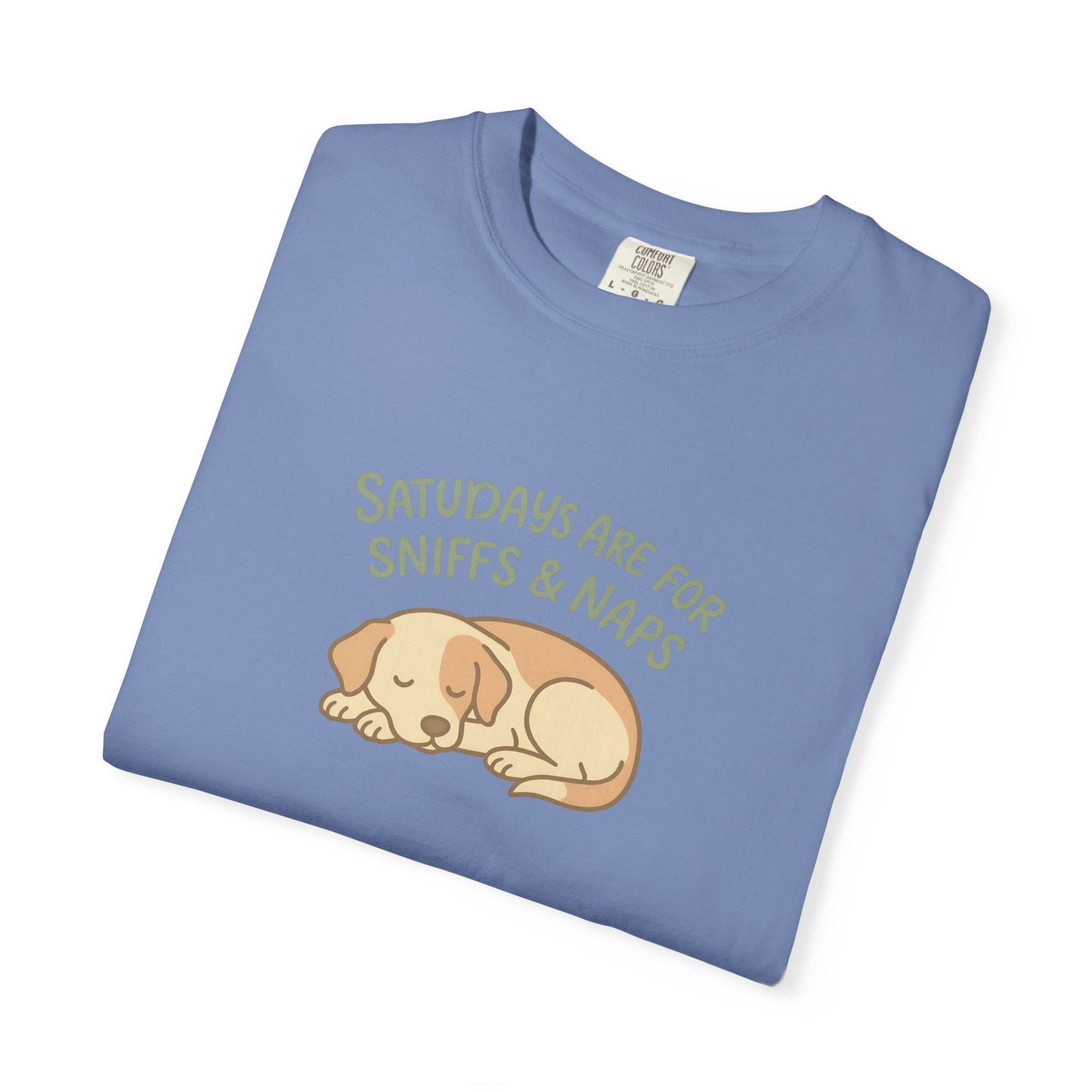 Saturdays are for naps Dog Dad T-Shirt