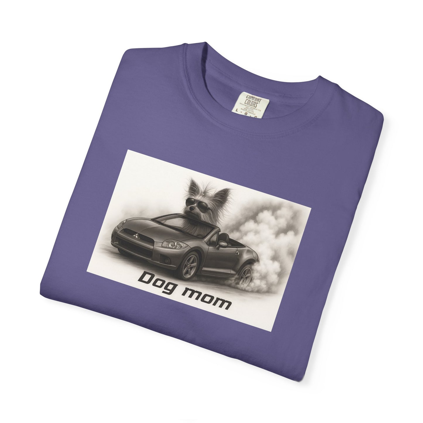 Dog Mom - Yorkshire Terrier - “Cool Dogs in Cool Cars” T-Shirt Collection! 🐶🚗