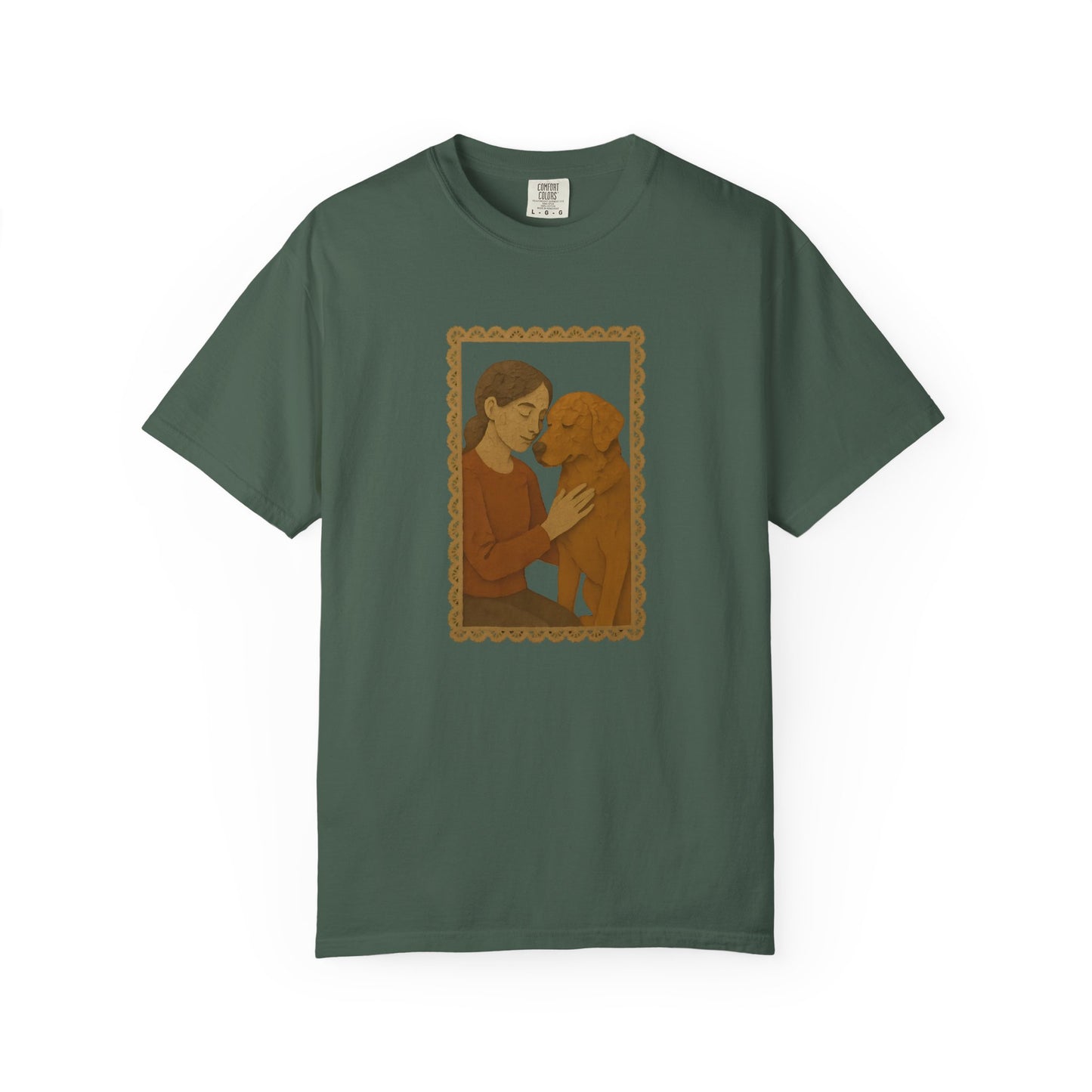 Dog Mom T-shirt - Unisex Garment-Dyed Tee for Pet Lovers