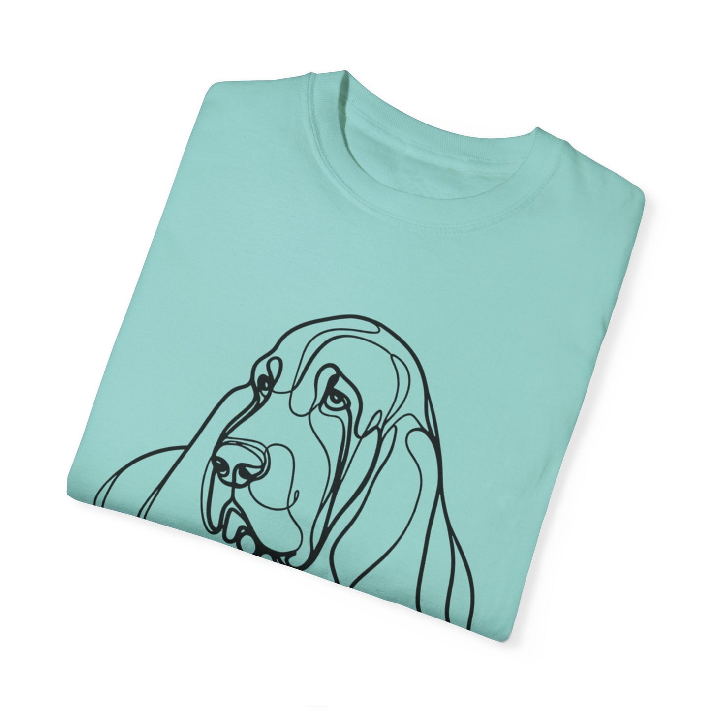 π Low & Loyal β Basset Hound Line Art Tee