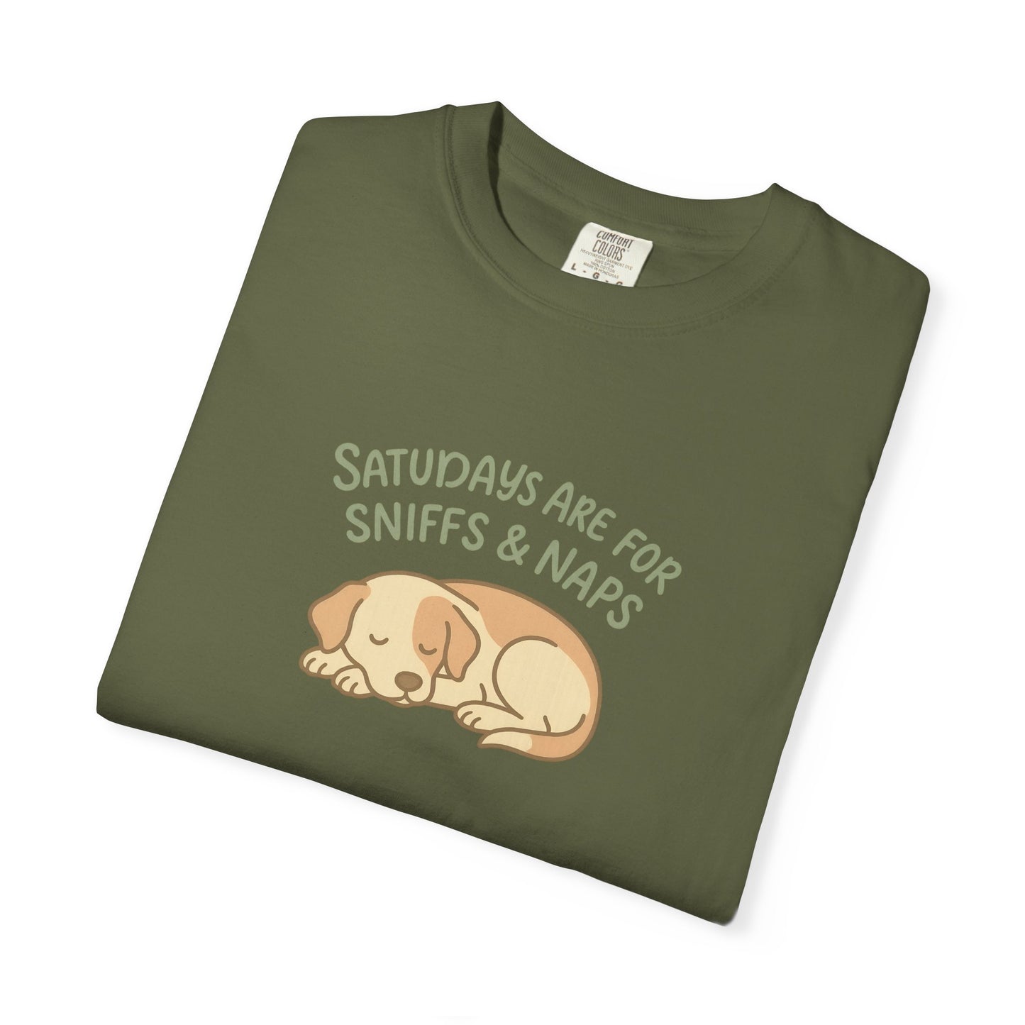 Saturdays are for naps Dog Dad T-Shirt