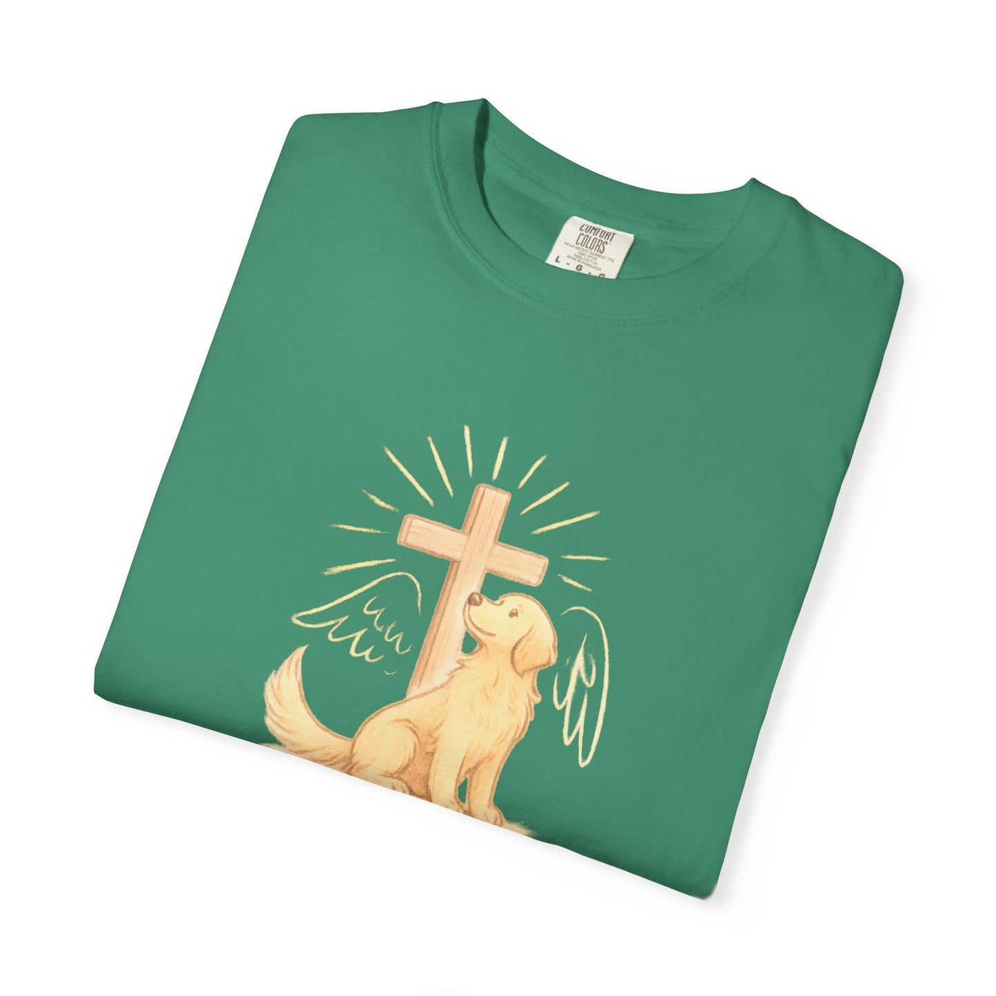 Dog-Inspired Faith T-Shirt, Unisex T-Shirt, Christian Apparel, Pet Lover Gift, Casual Wear, Memorial Shirt