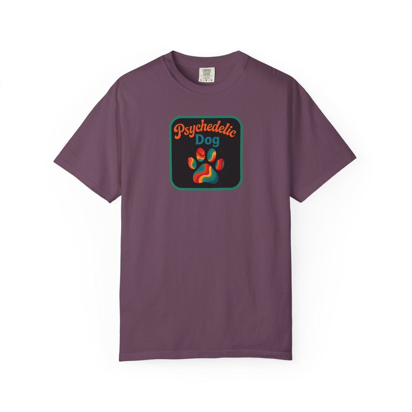 Psychedelic Dog T-shirt